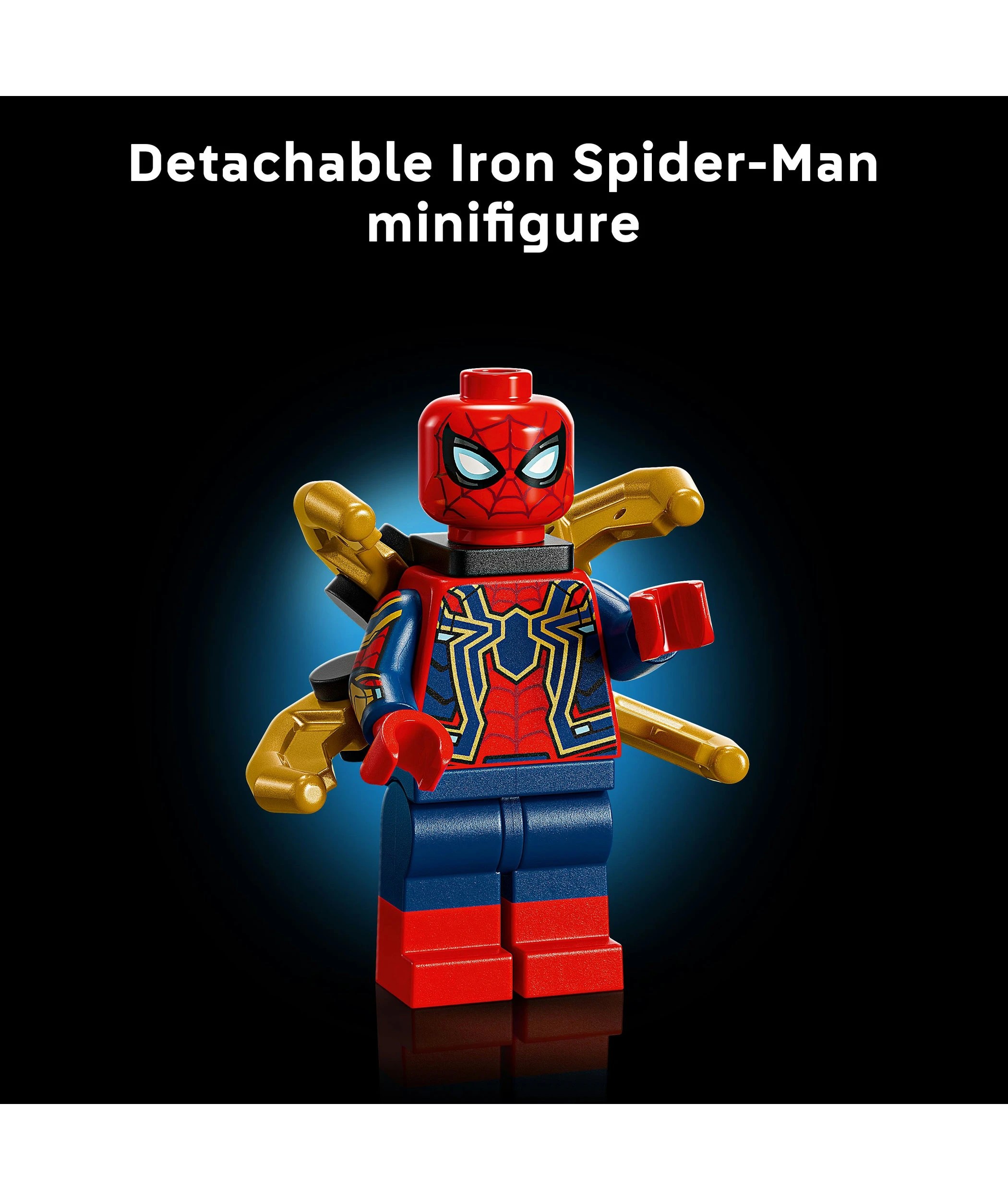 6 LEGO Super Heroes Iron Spider-Man Bust 76326, 6 of 10