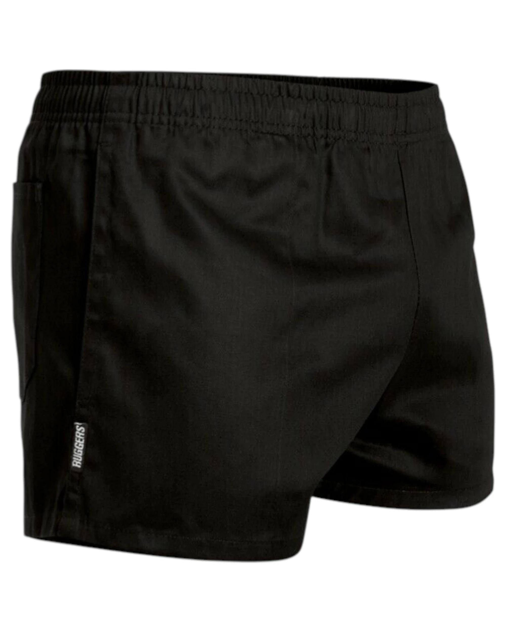 1 KingGee Mens Ruggers - Original Rugger Cotton Drill Short Se206H Black BLACK, 1 of 5