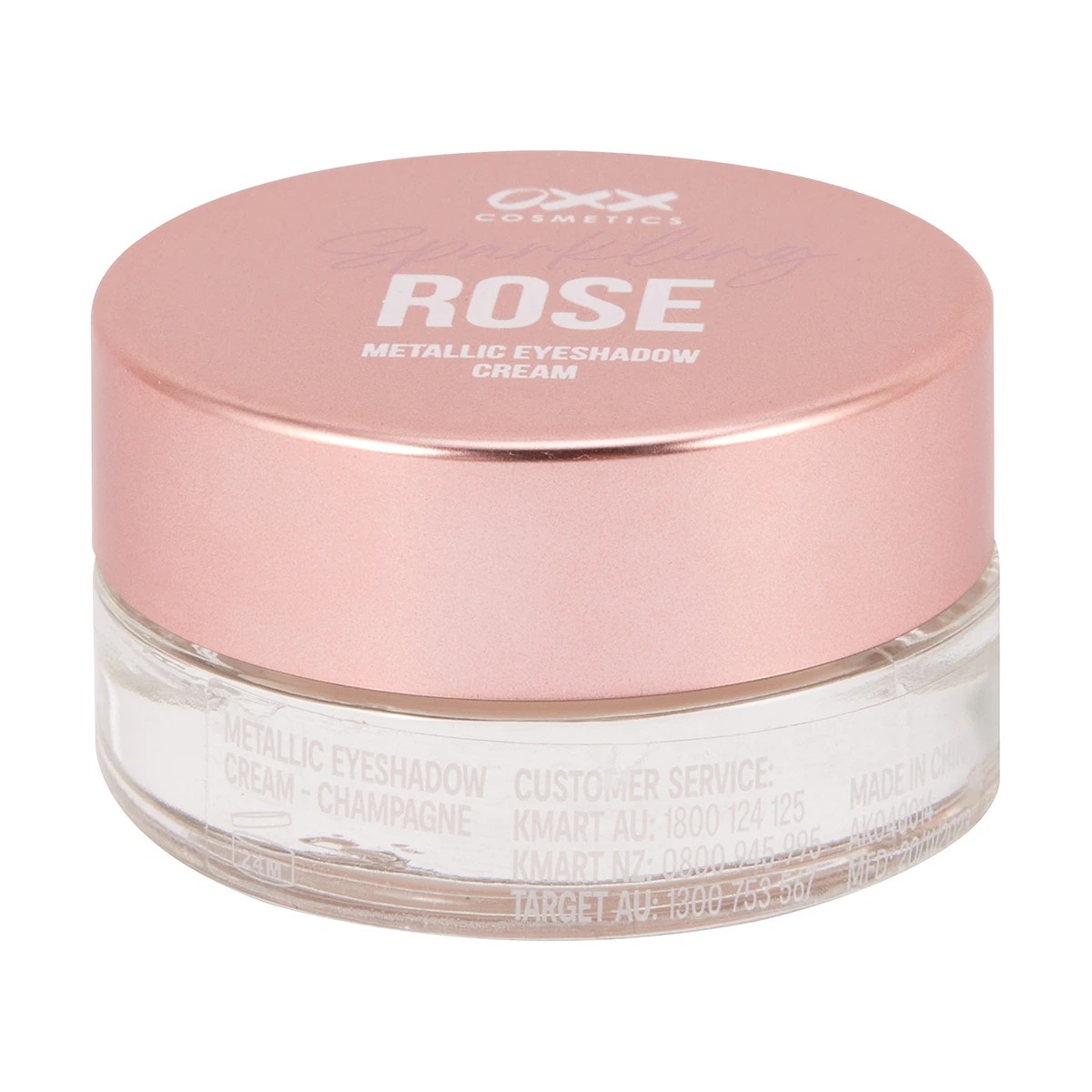 4 OXX Cosmetics Sparkling Rose Metallic Eyeshadow Cream - Champagne, 4 of 6