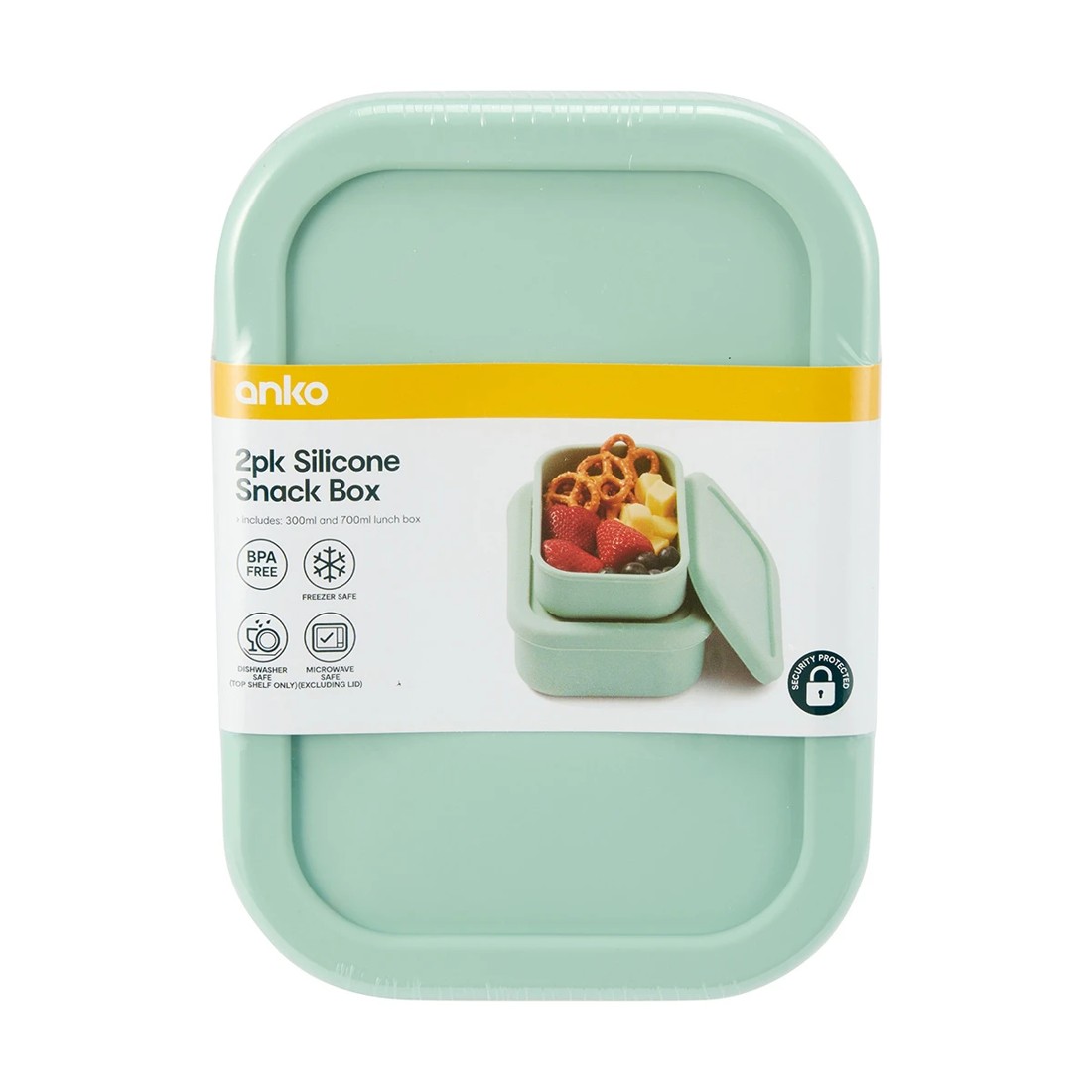 9 2 Pack Sage Silicone Snack Box, 9 of 9
