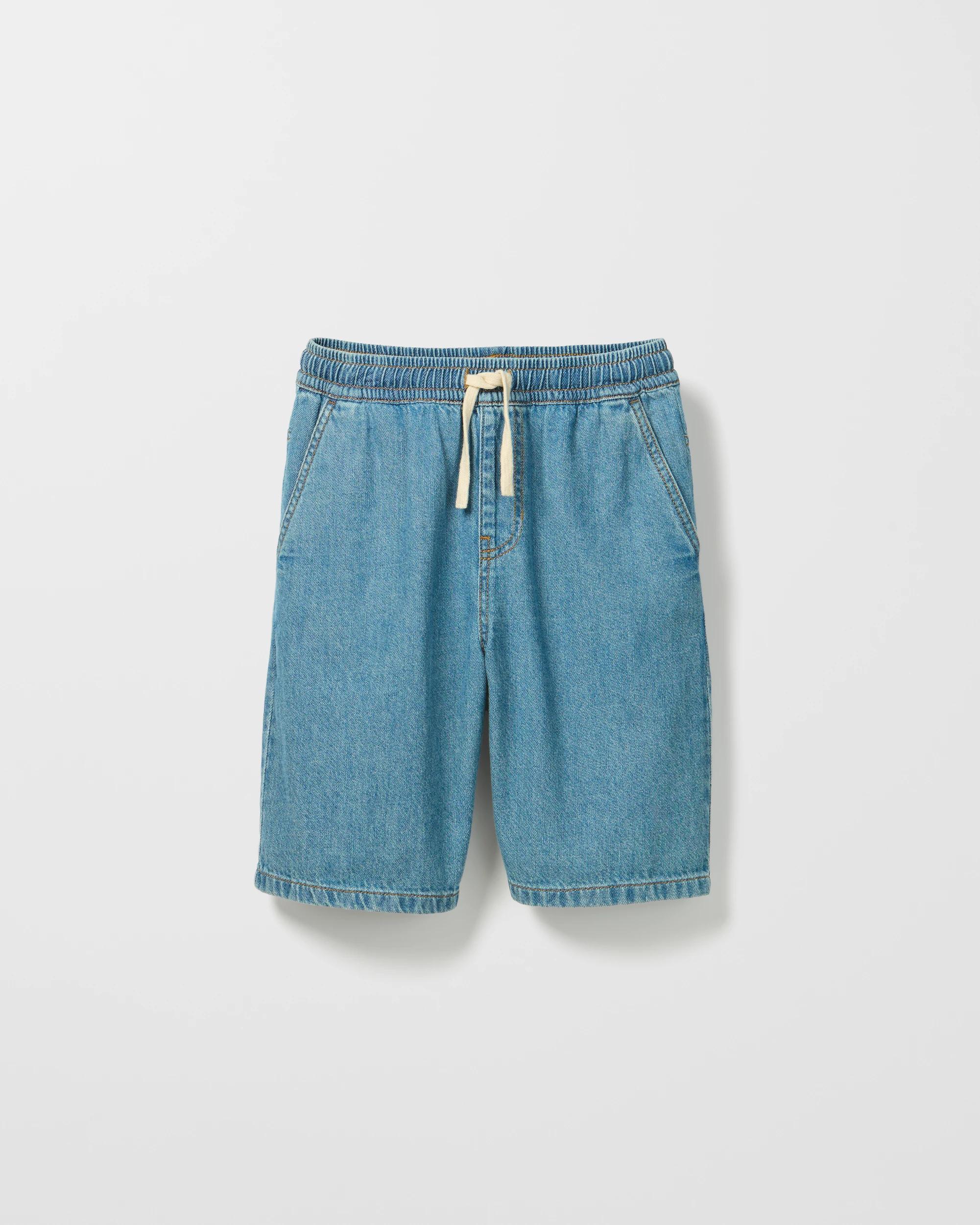 4 Target Denim Shorts MID WASH, 4 of 5