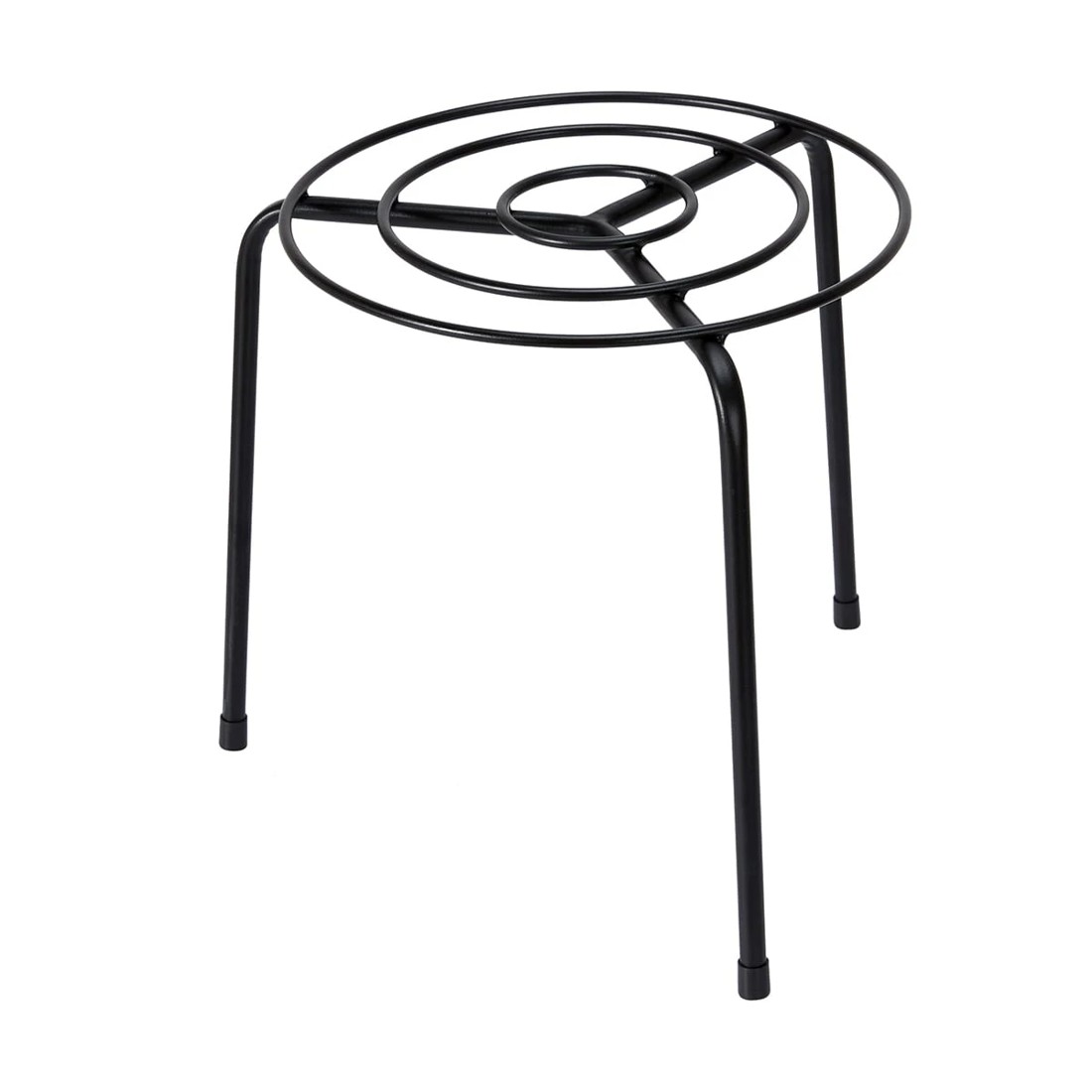 2 Circular Pot Stand - Black, 2 of 6