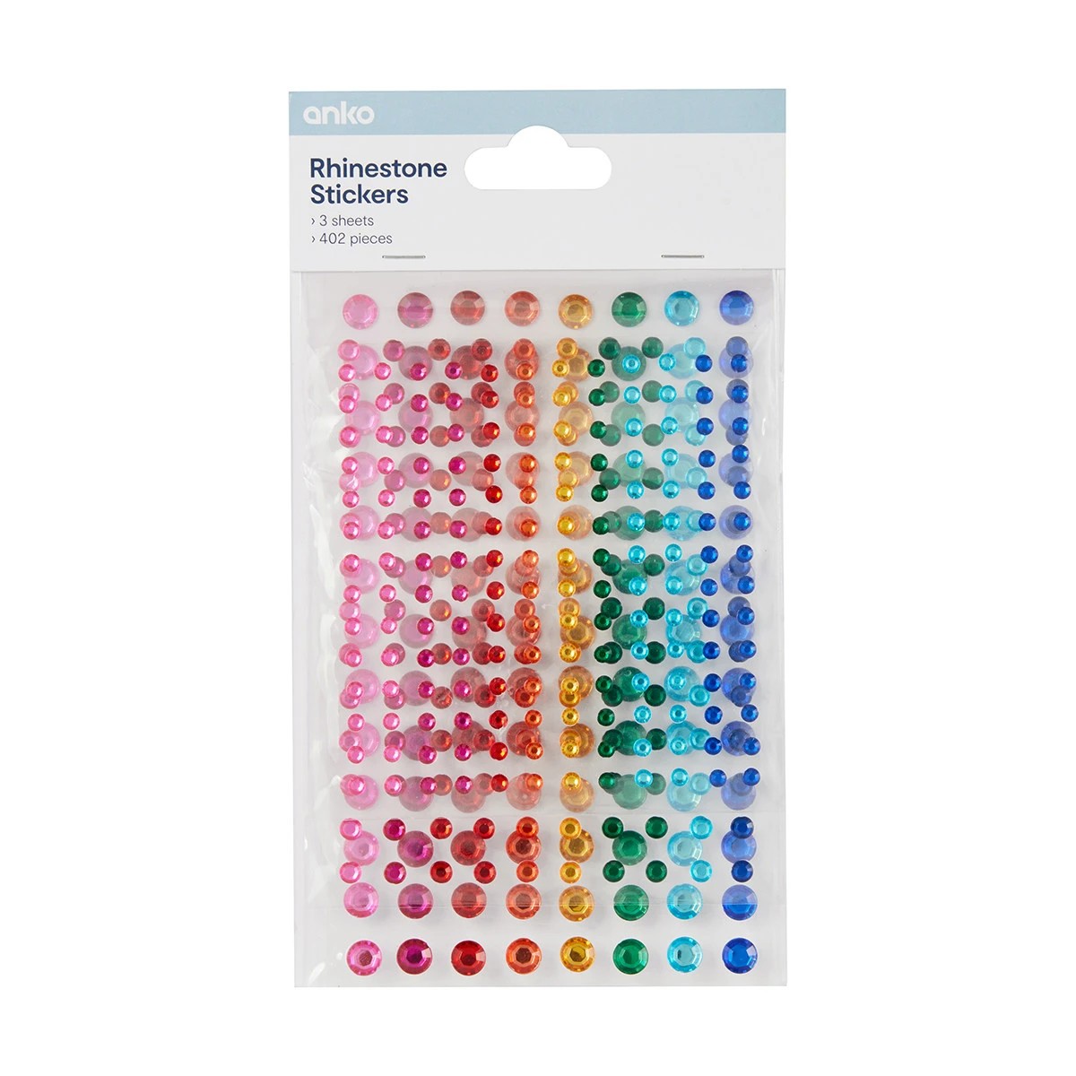 1 402 Piece Rhinestone Stickers, 1 of 8