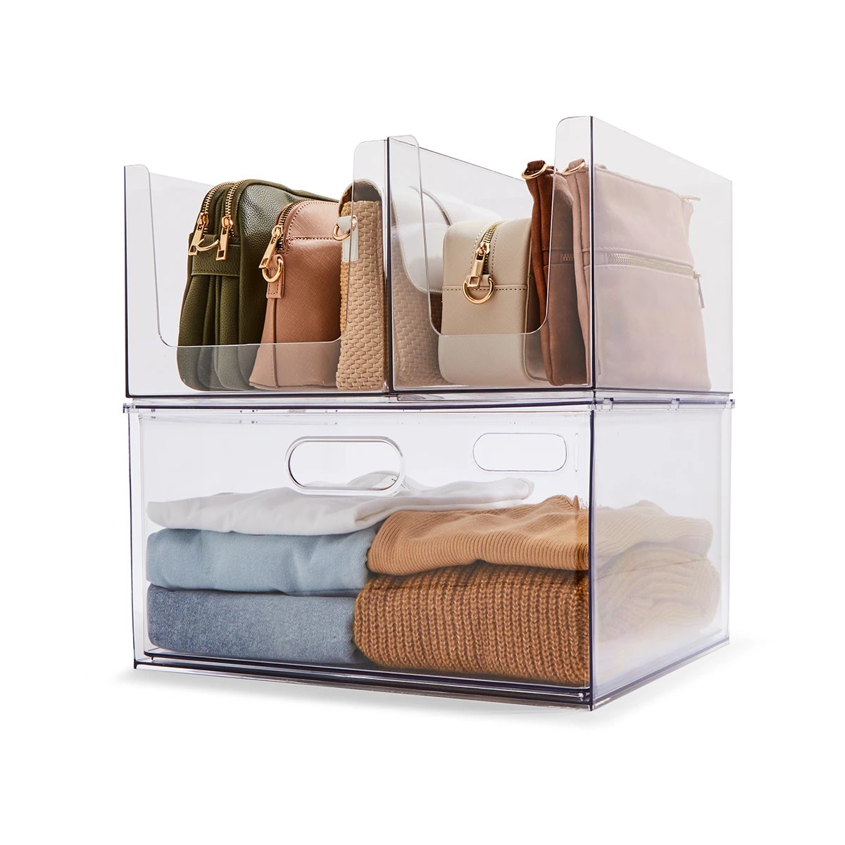 4 10L Clear Narrow Open Front Bin, 4 of 10