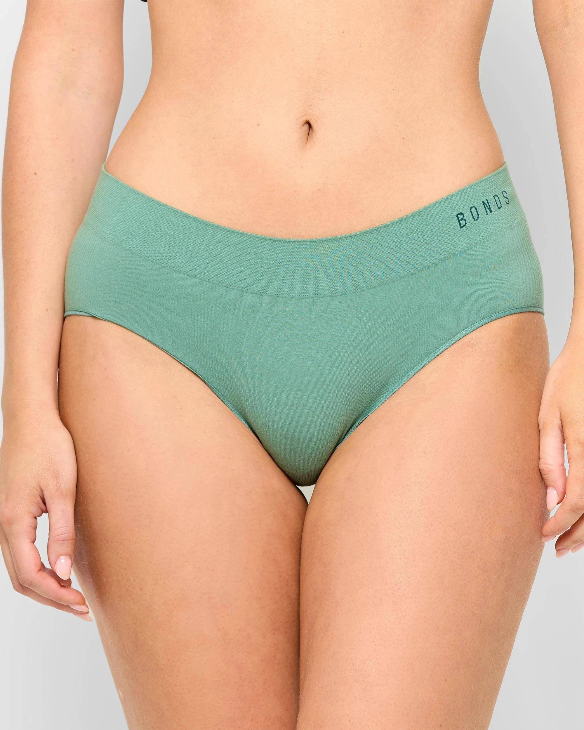 1 Womens Seamless Midi Briefs - Bonds OZONE, 1 of 3