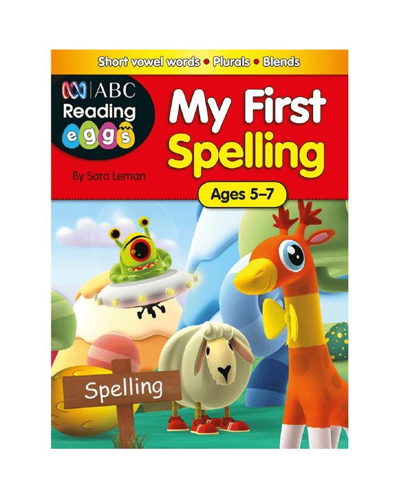 ABC Reading Eggs Activity Book First Spelling