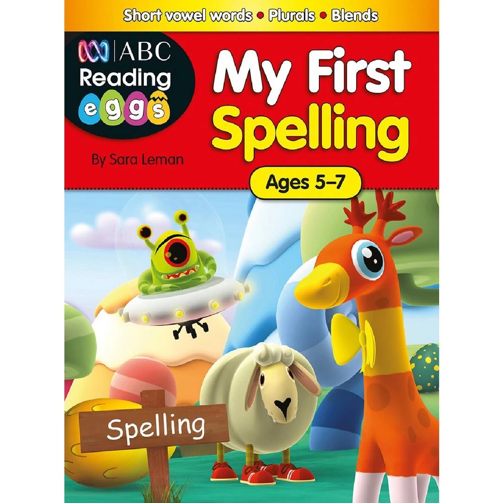 1 ABC Reading Eggs Activity Book First Spelling, 1 of 4