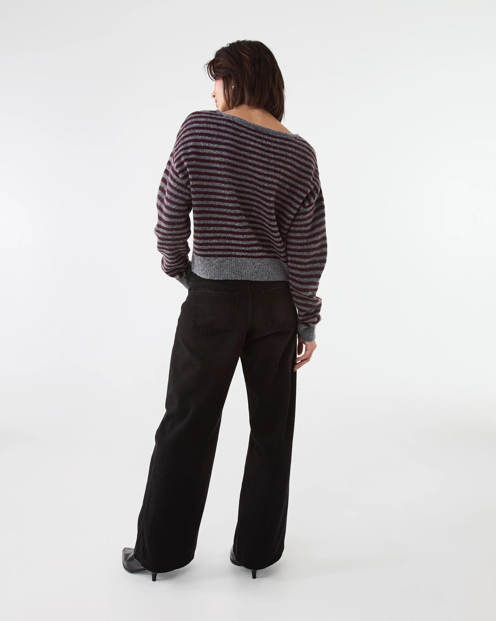 4 Boat Neck Knit Jumper Port Stp, 4 of 7