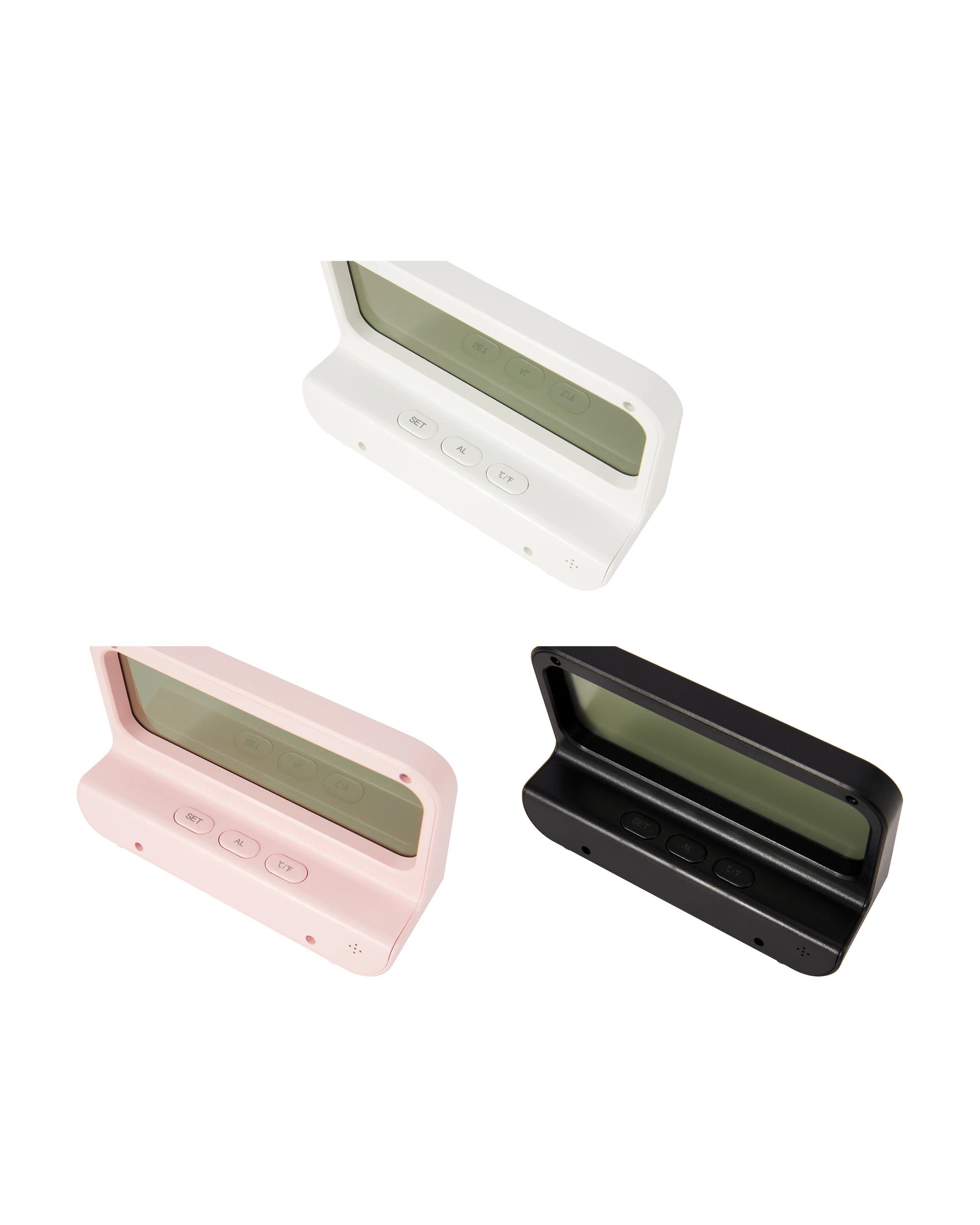 6 Alarm Clock Transparent - Assorted, 6 of 7