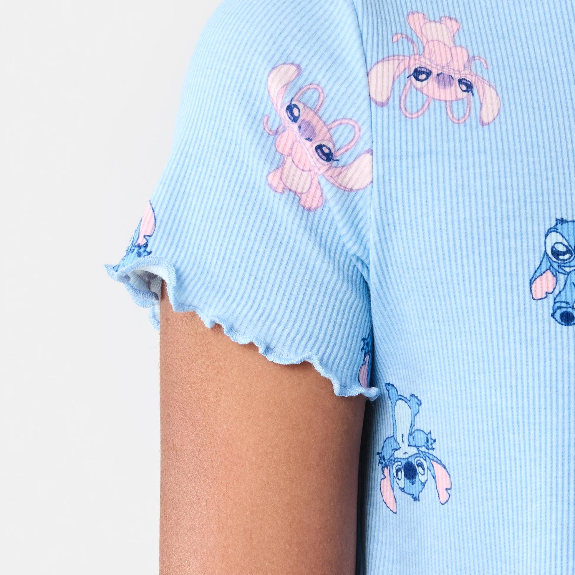5 Disney Stitch License Rib Pyjama Set Bg Stitch, 5 of 7