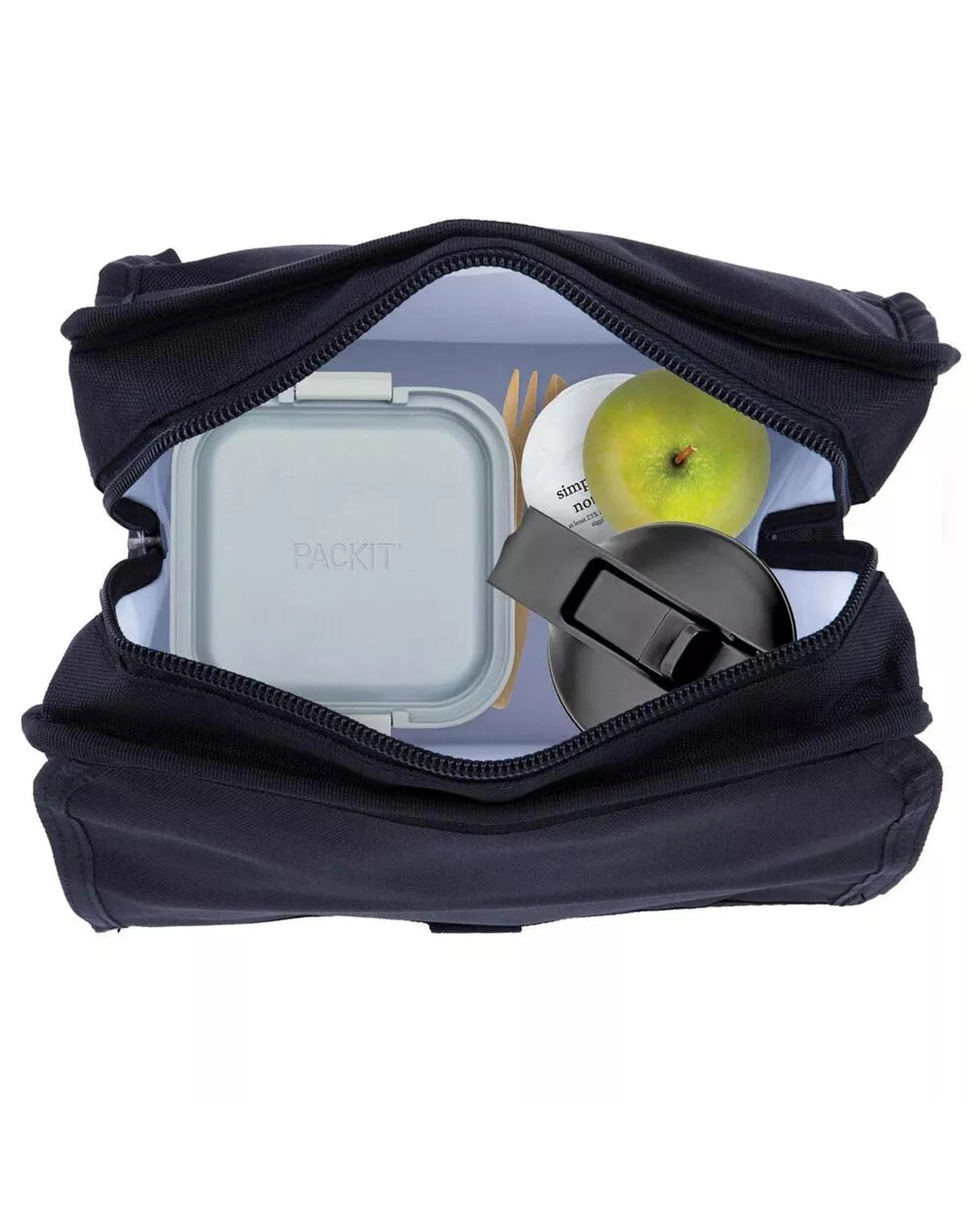 7 PackIt Cooler Lunch Box Bag Freeze and Go  Black, 7 of 9