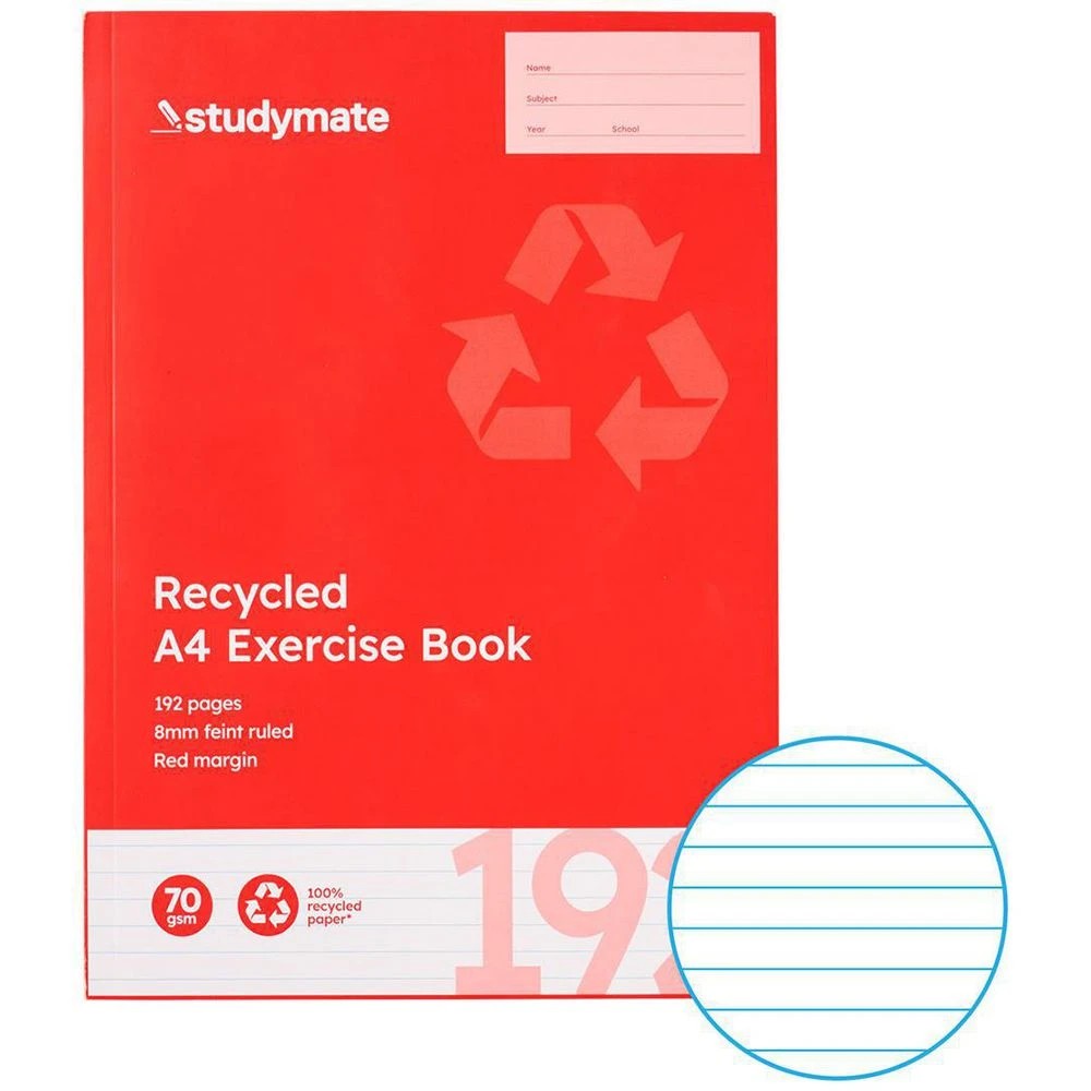 1 Studymate A4 Exercise Book 192 Pages, 1 of 5