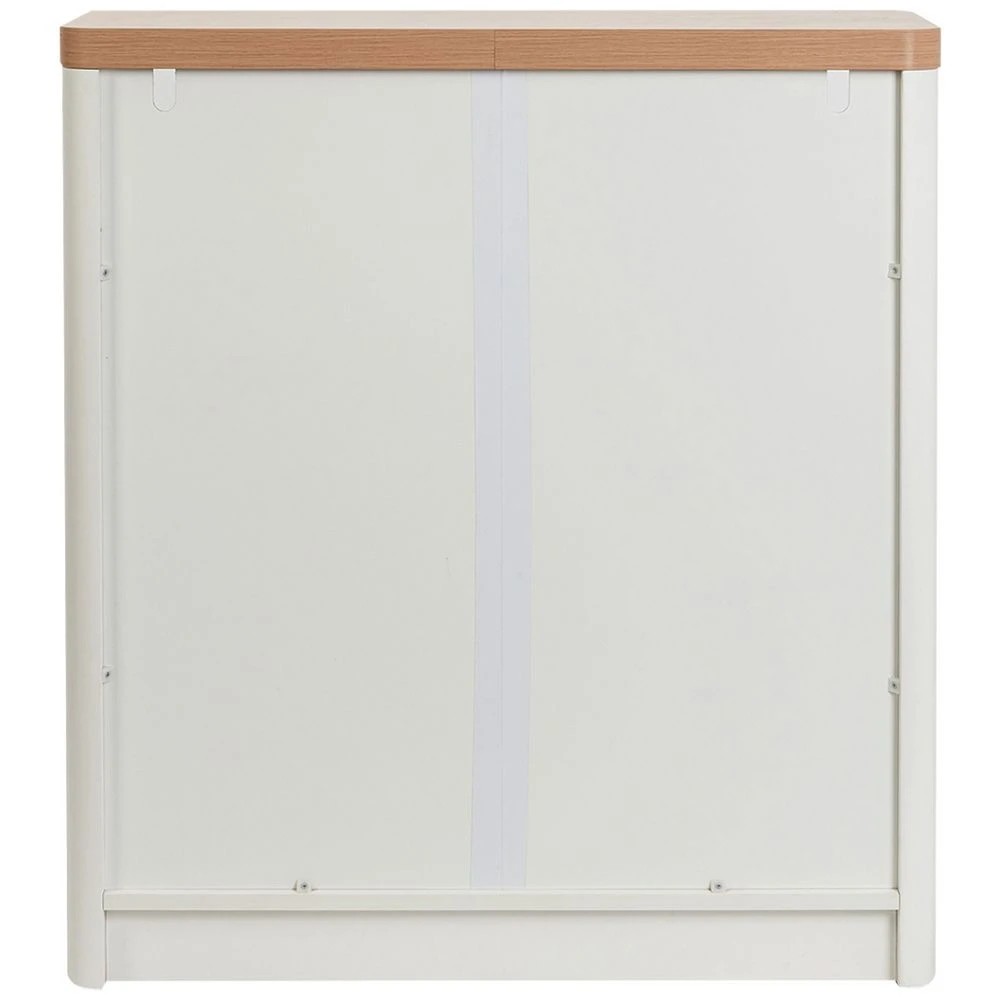 4 Marstand Bookcase 900mm Oak and White  Shelves Home Office Storage, 4 of 8