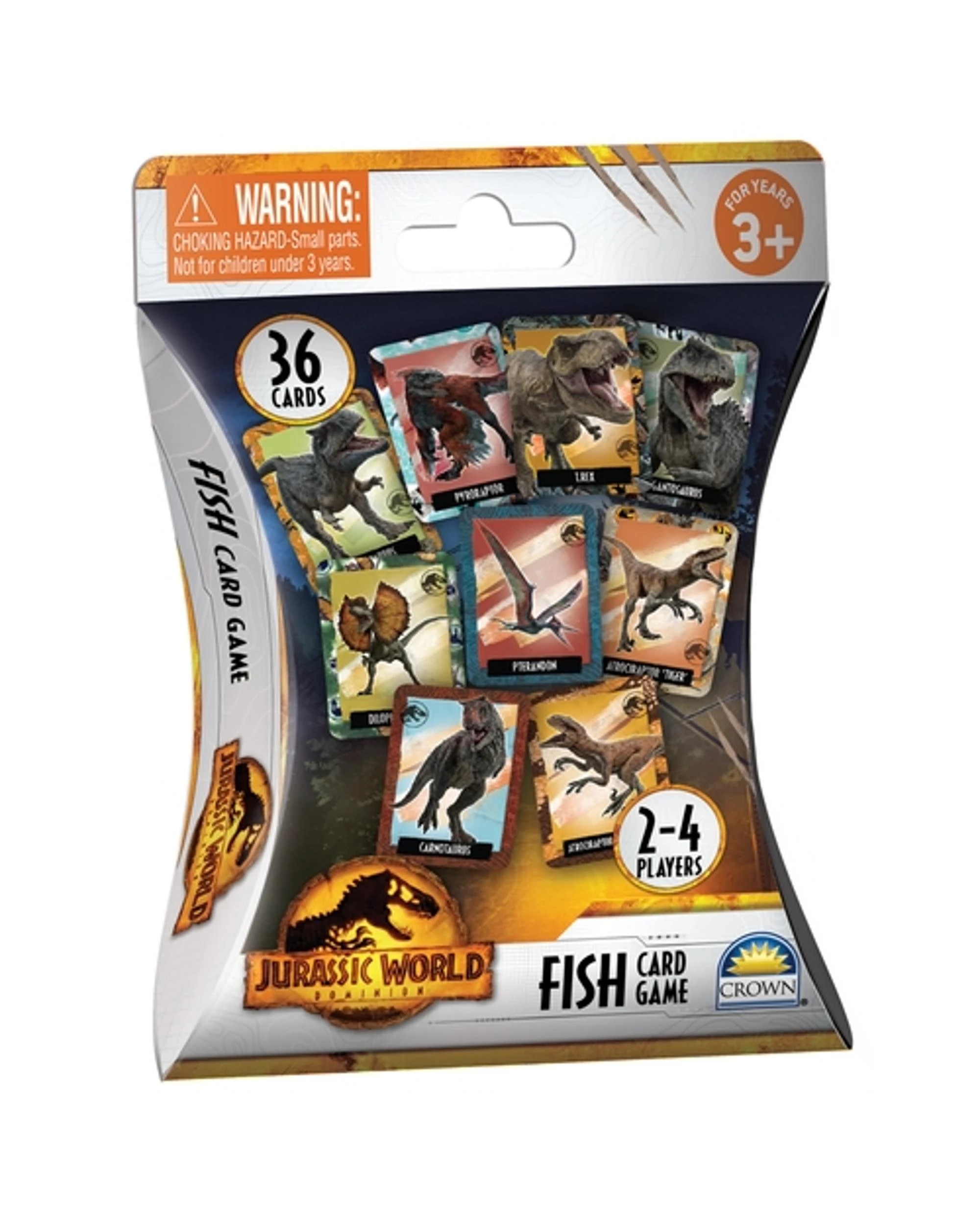 1 Jurassic World Dominion Fish Card Game, 1 of 1