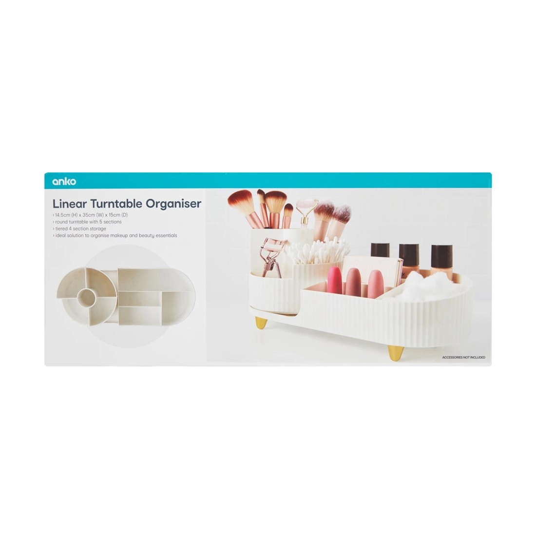 9 Linear Turntable Organiser, 9 of 9