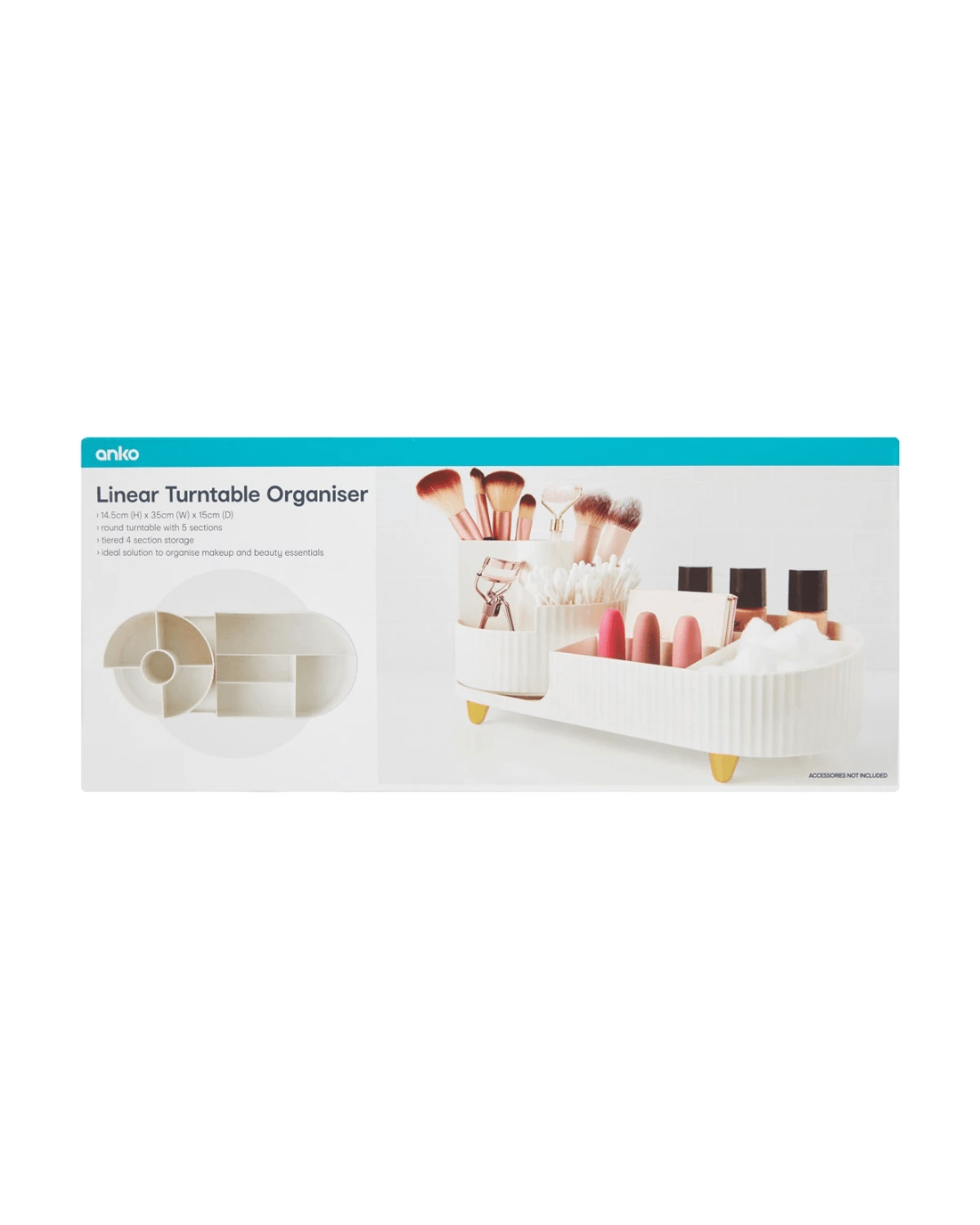 9 Linear Turntable Organiser, 9 of 9