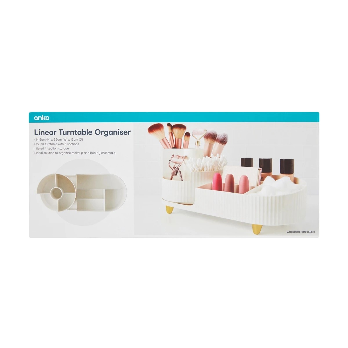 9 Linear Turntable Organiser, 9 of 9