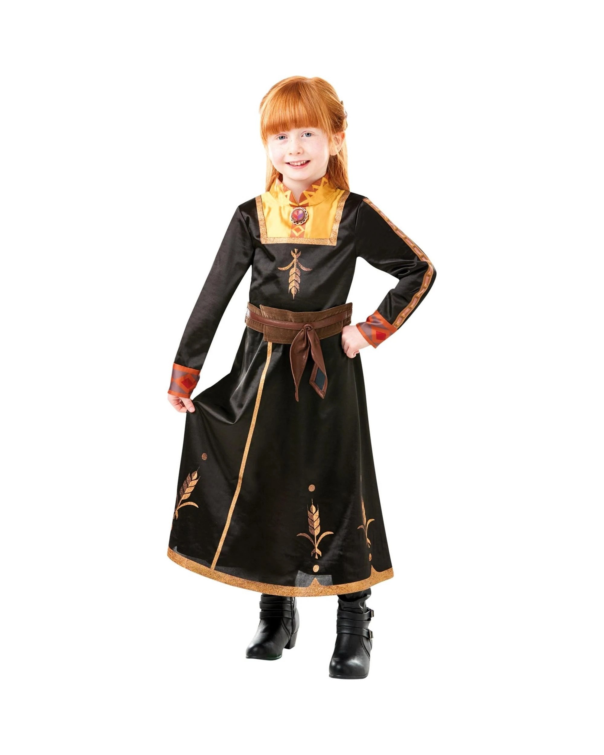 2 Disney Frozen 2 Anna Deluxe Child Costume 3-5 Years, 2 of 4