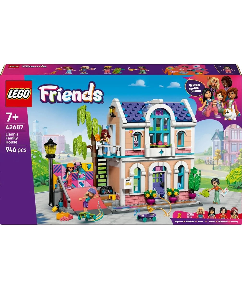 1 LEGO Friends Liann's Family House 42687, 1 of 10