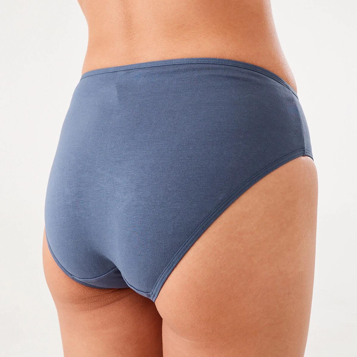 9 5 Pack Cotton Stretch Hi-Cut Briefs VELVET GEO MULTI, 9 of 10