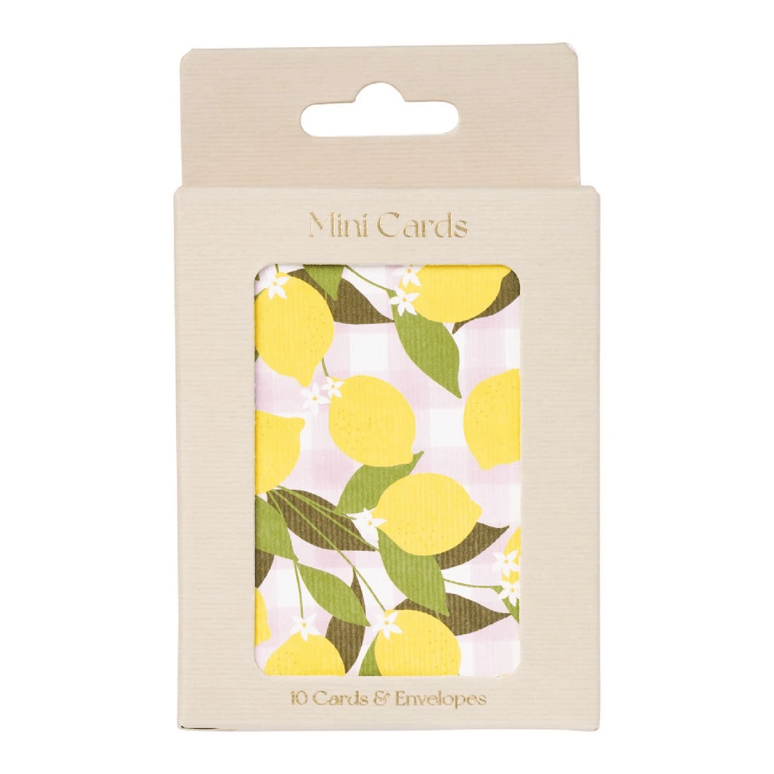 1 Otto Mini Cards Lemon 10 Pack, 1 of 2