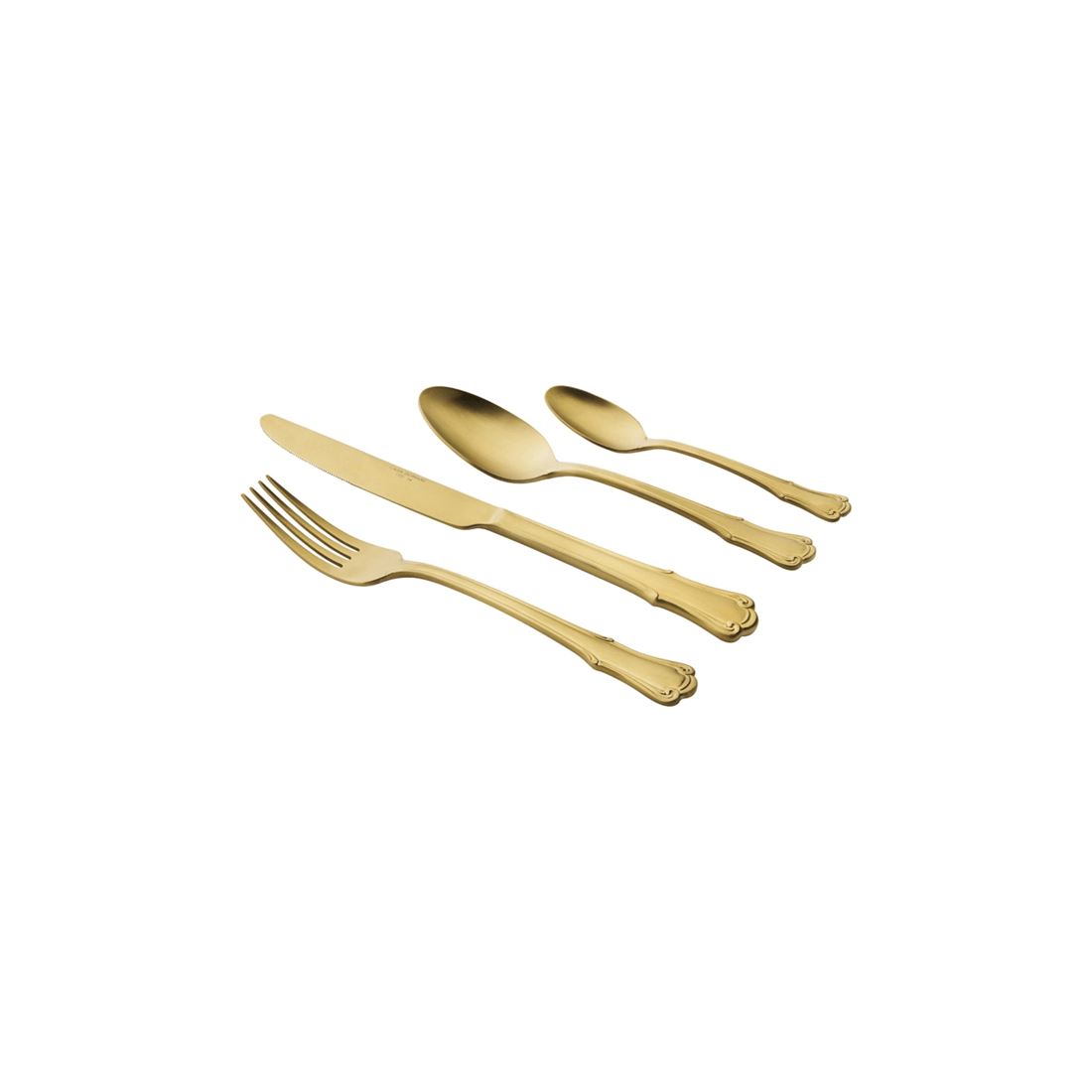 2 Casa Domani 16 Piece Castello Cutlery Set Stainless Steel Complete Gift Box
 - Plain, 2 of 3