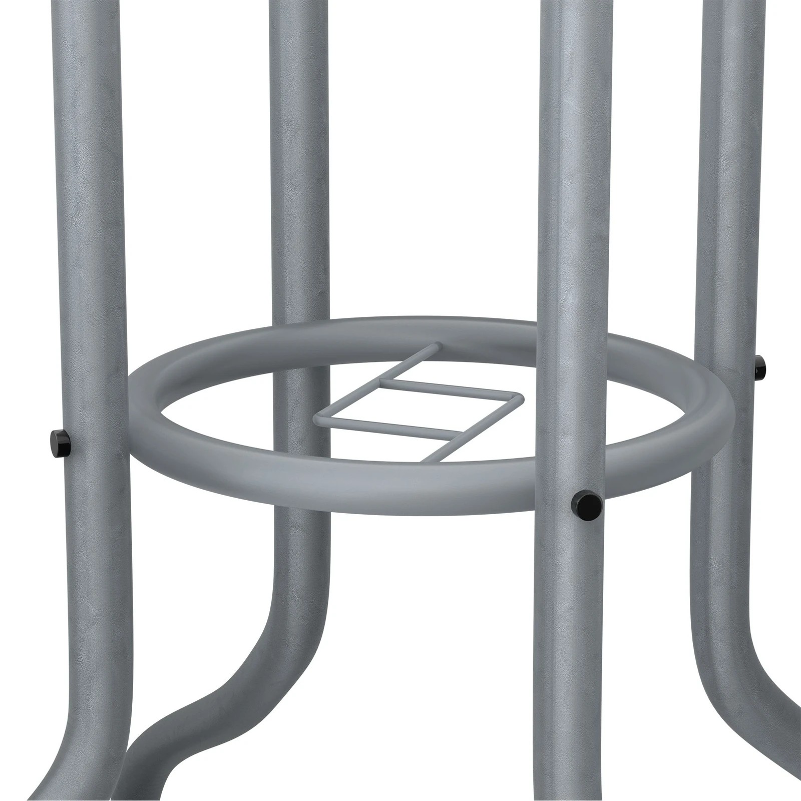 7 Alfordson Outdoor Furniture Patio Dining Table Garden 90CM Round Glass - Grey, 7 of 9