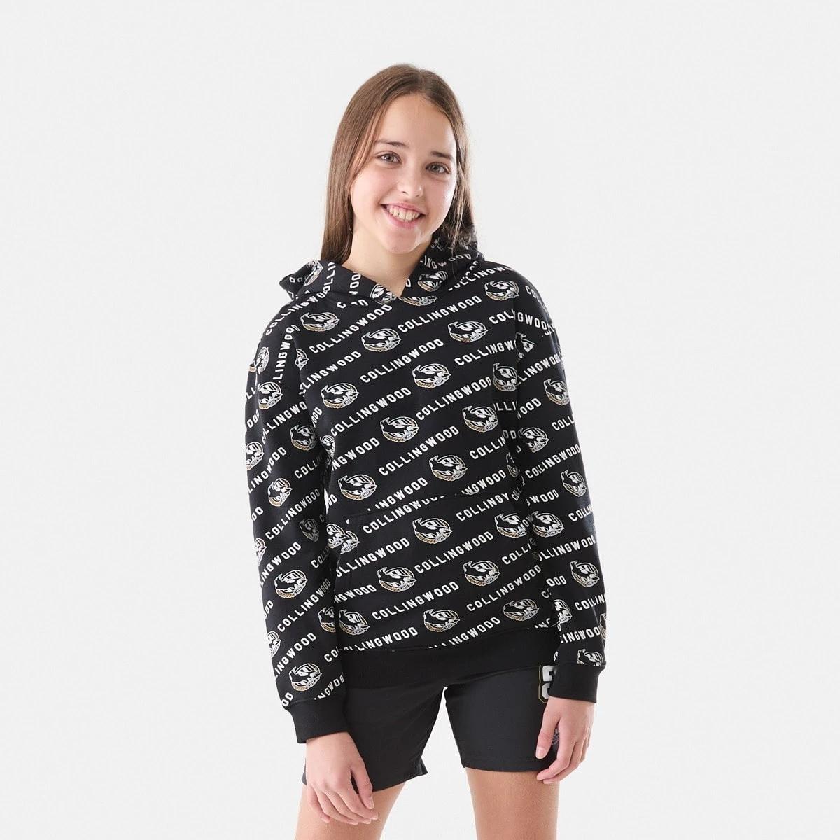 3 Official AFL Kids All Over Print Hoodie Collwood, 3 of 8