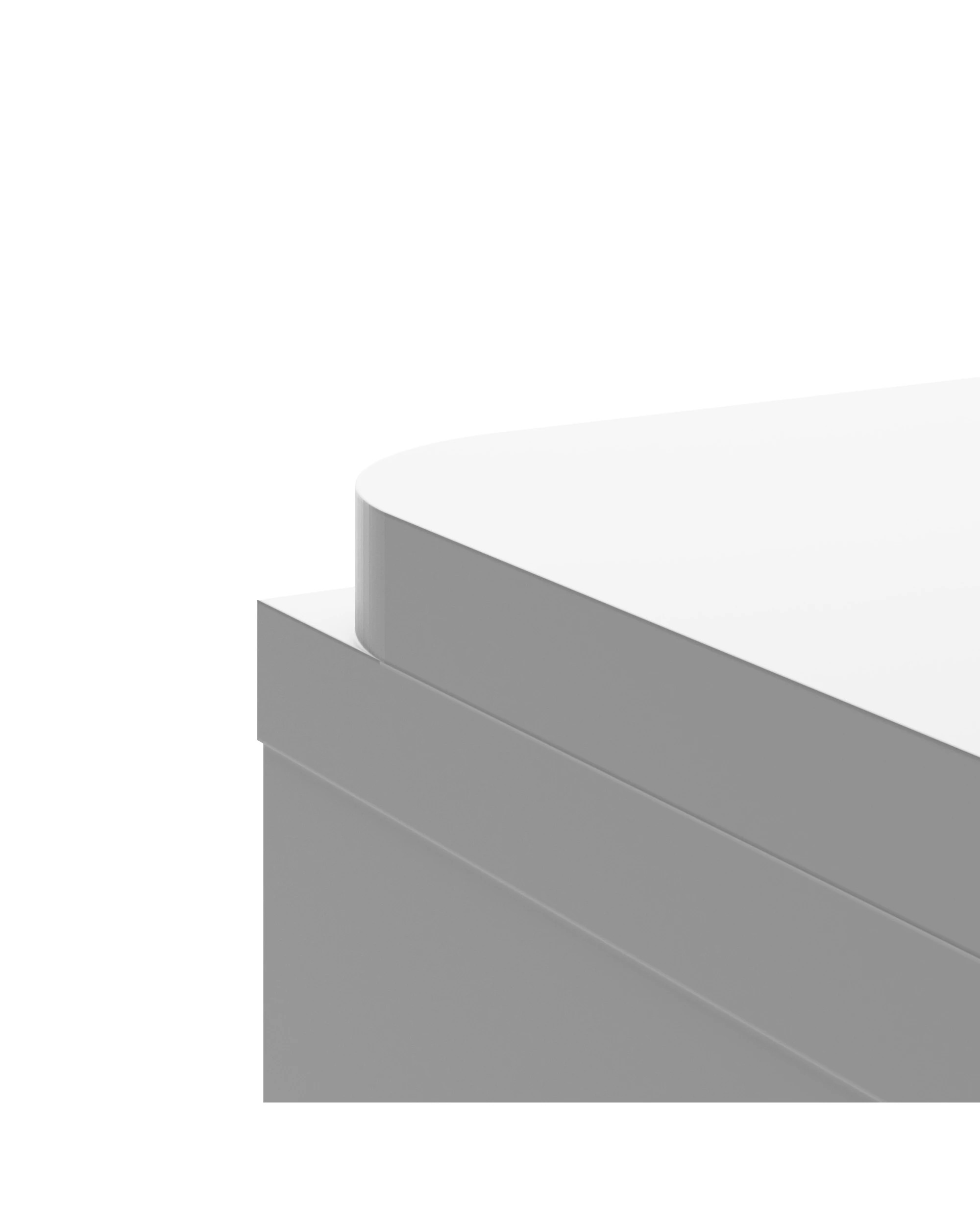 7 Advwin Manicure Table Dressing Nail Tech Desk with Dust Collector Rotating Reversible L-Shaped Salon Workstation - White, 7 of 8