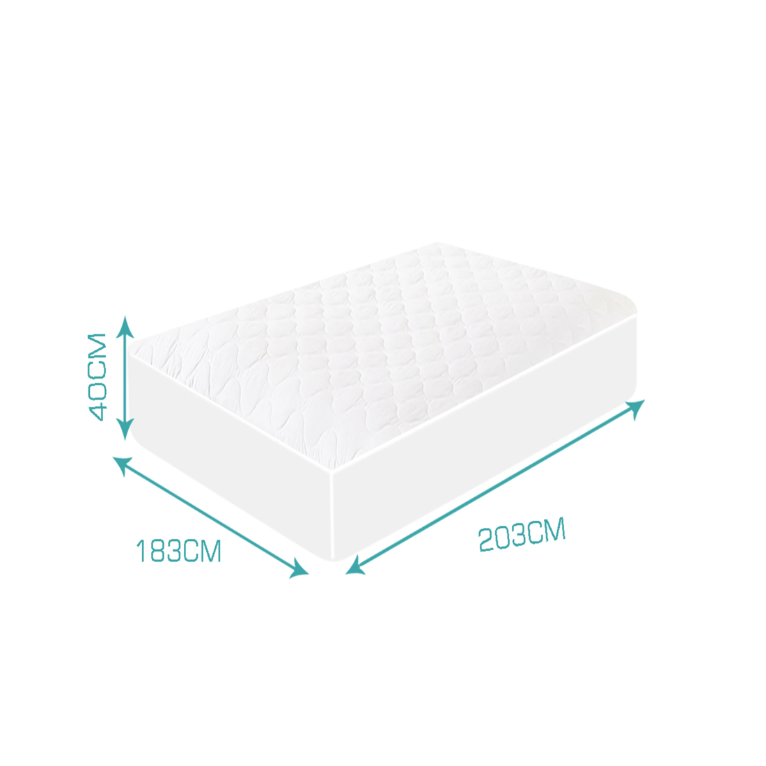 3 Dreamz Mattress Protector King, 3 of 6