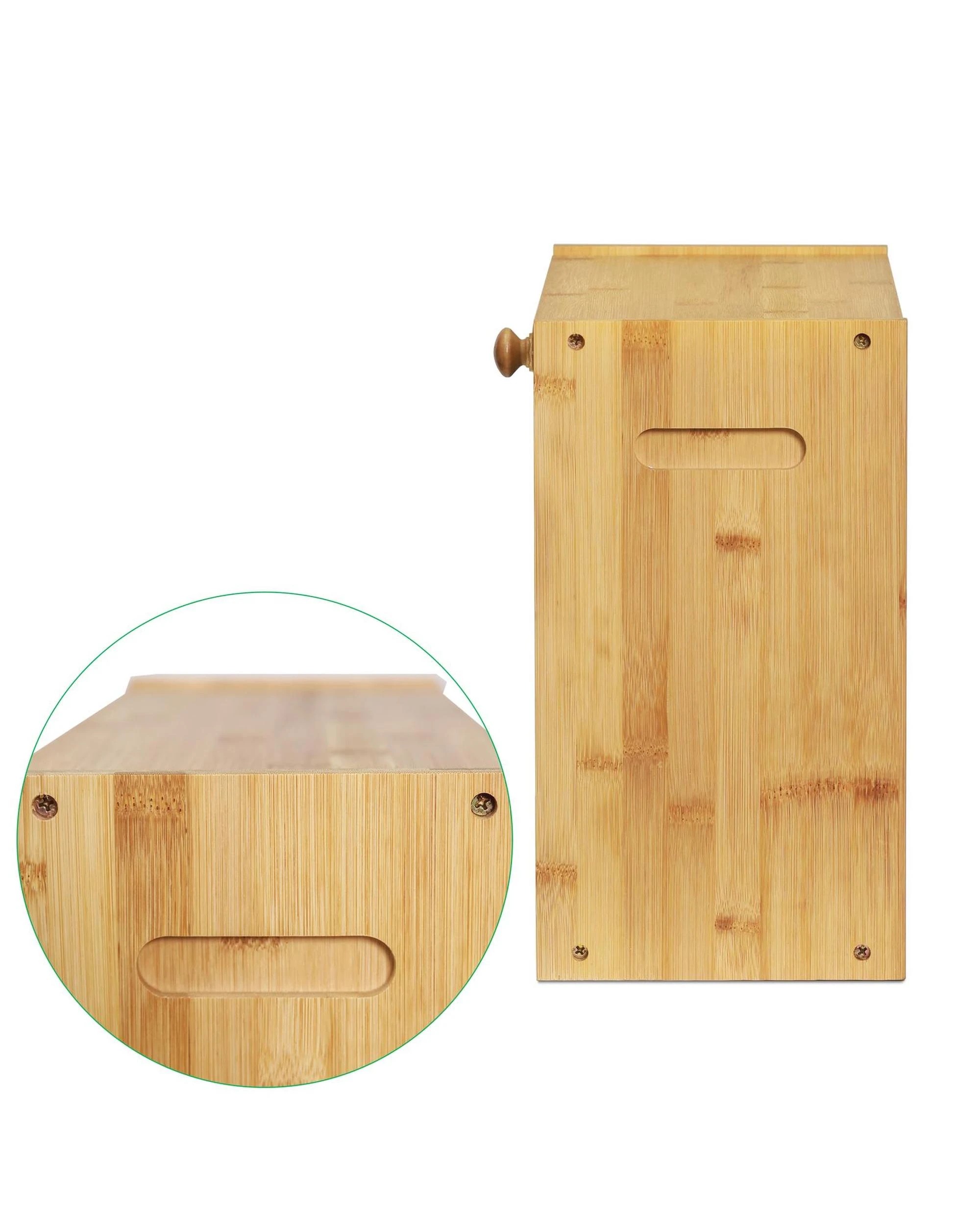 4 Bamboo Bread Box, 4 of 10