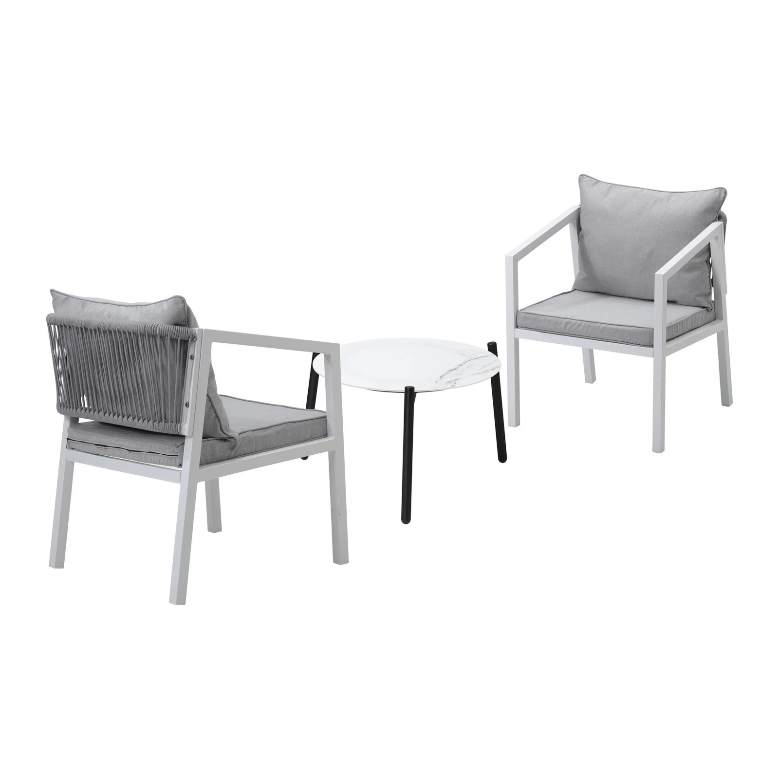 5 Livsip Outdoor Patio Setting 3pcs Furniture Lounge Set 50cm Coffee Table
 - Multi, 5 of 10