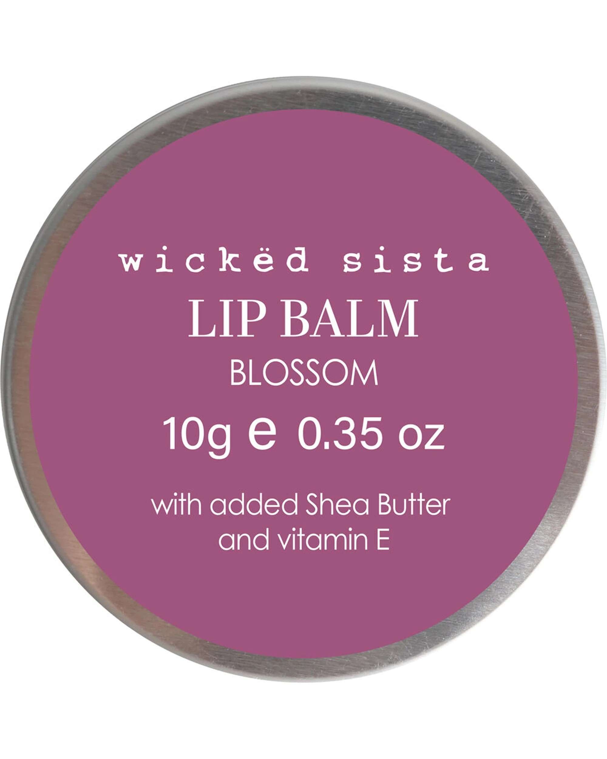 1 Wicked Sista Metallic Lip Balm With Shea Butter And Vitamin E 10g - Purple, 1 of 2