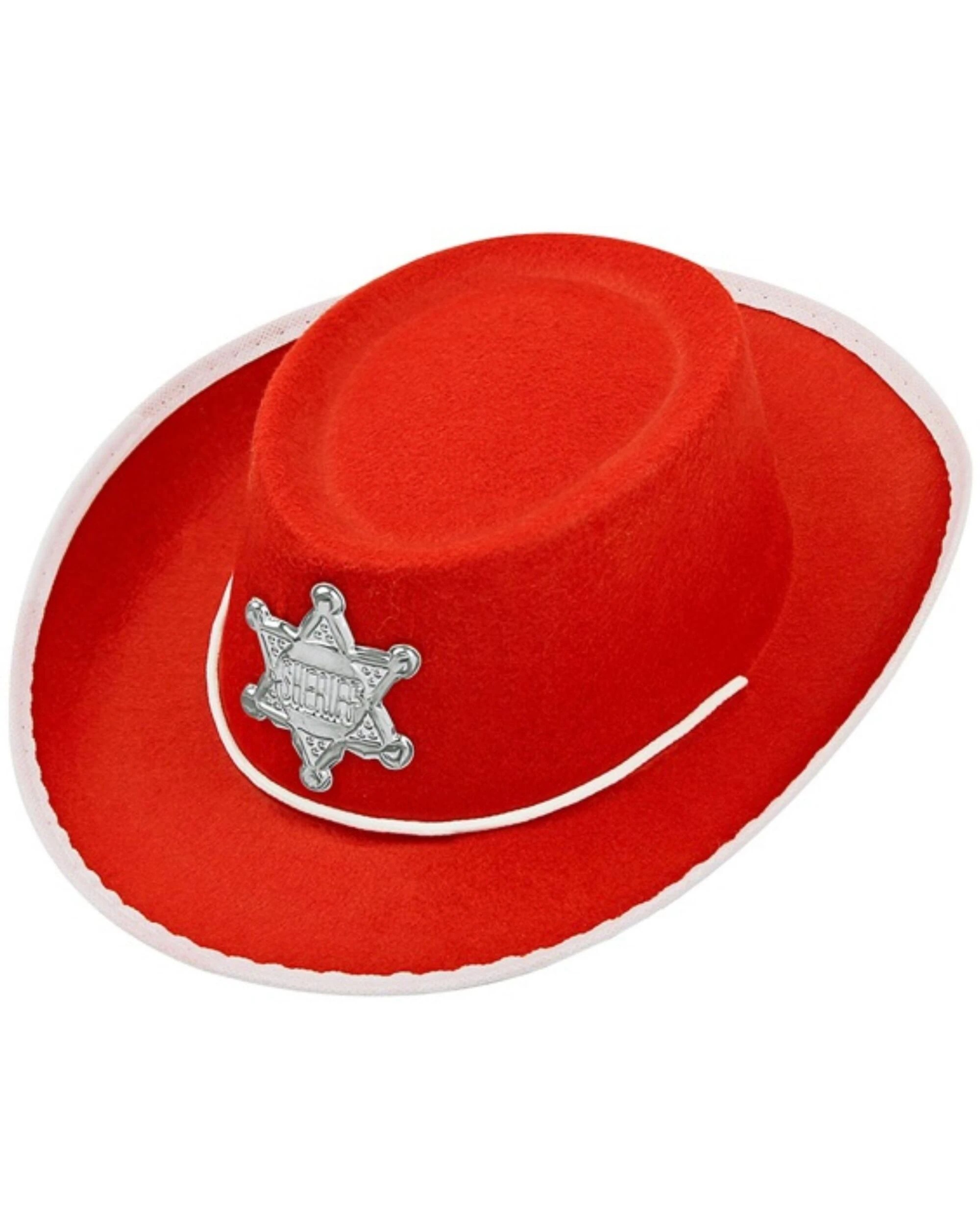 1 Widmann Kids Red Cowboy Hat - Red, 1 of 3