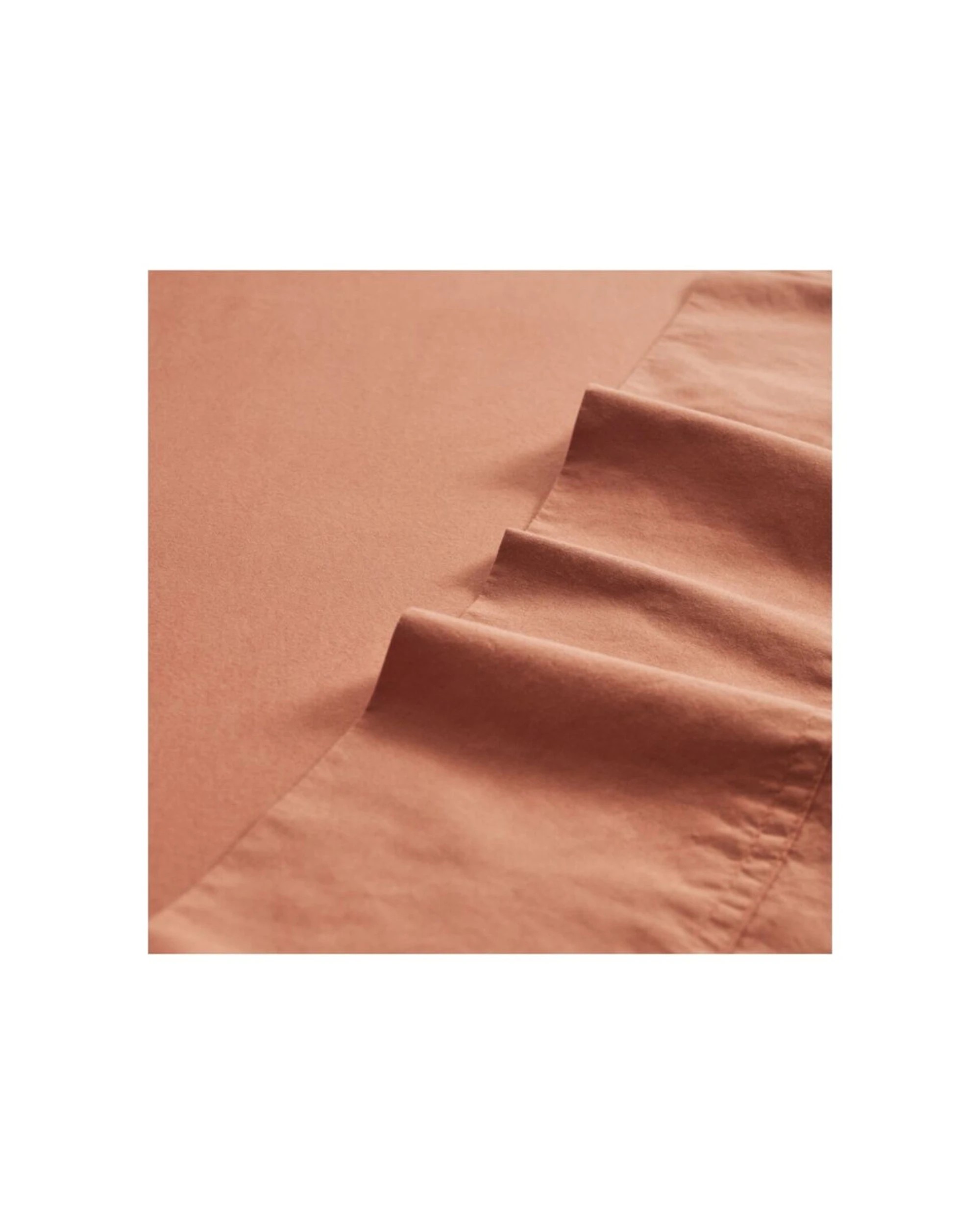 2 Tontine Vintage Wash Bed Bedding Sheet Set Soft Clay - King Bed - Beige, 2 of 4