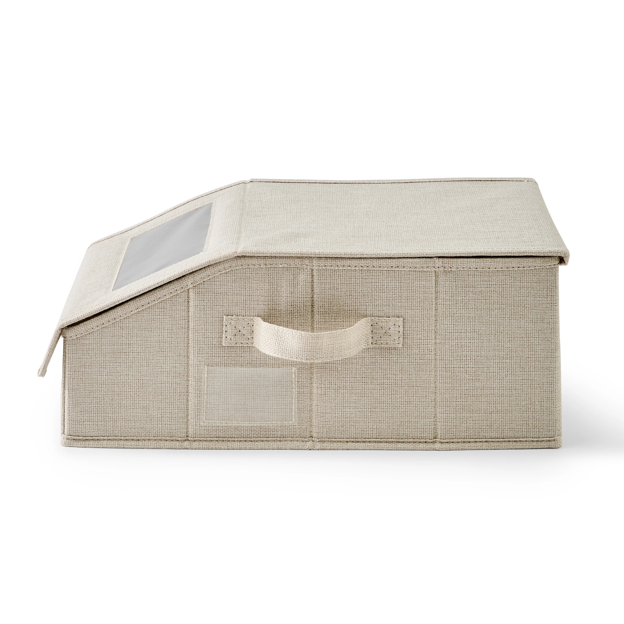 6 Linen Look Accessory Storage Box, 6 of 8