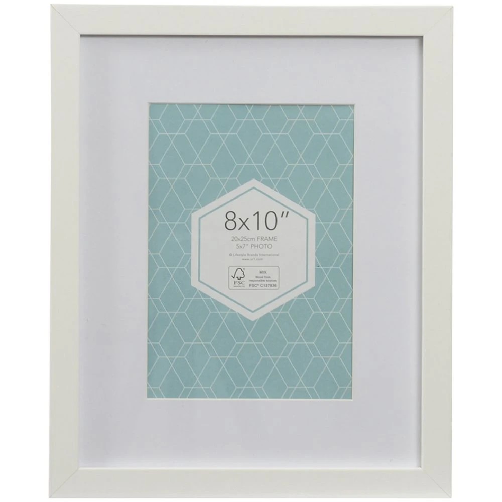 1 Promenade 8x10" Frame White, 1 of 5