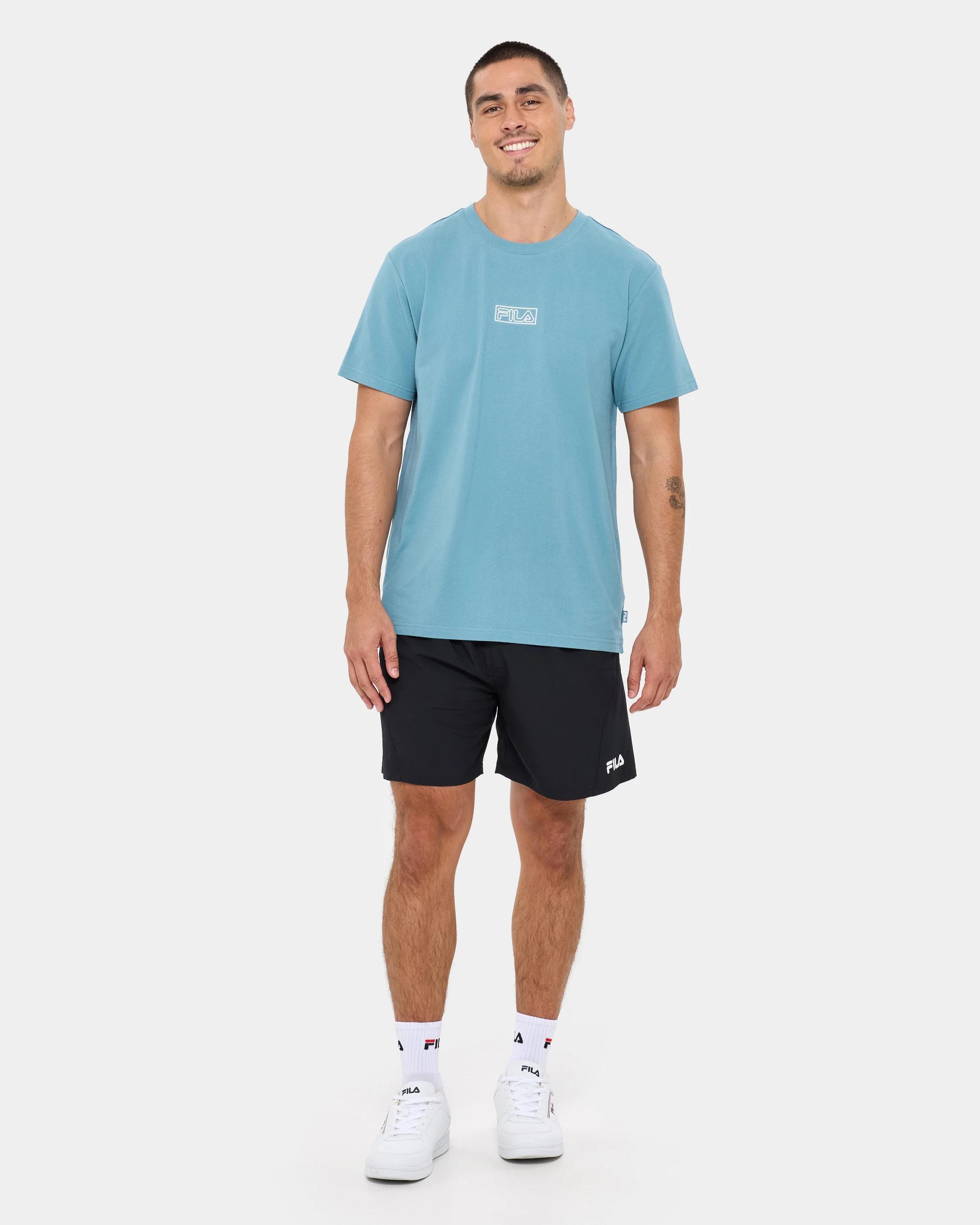 2 Fila Emilio Pique T-Shirt SMOKE BLUE, 2 of 6