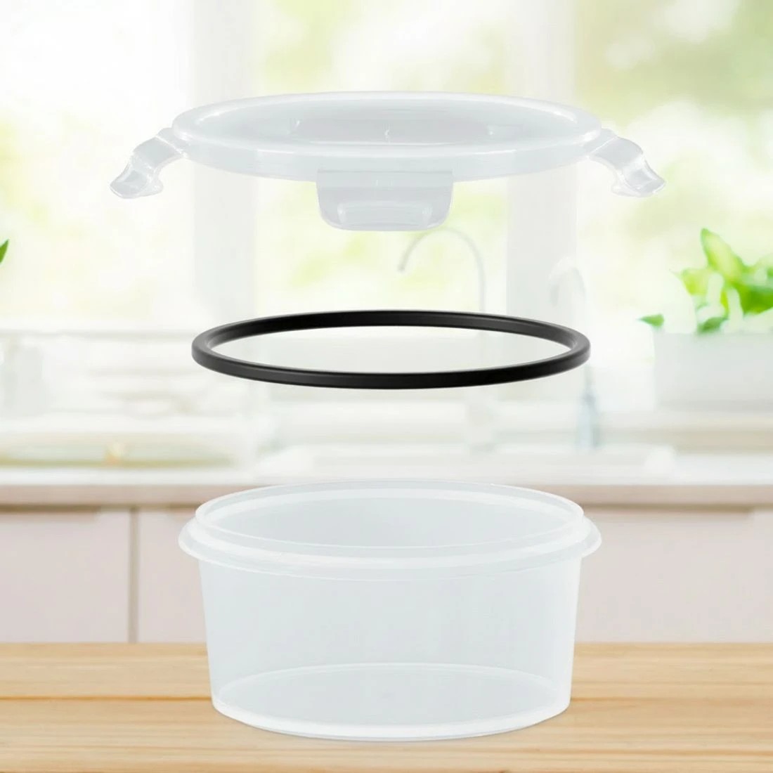 3 5-Star Chef Cereal Dispenser Food Storage Container 16PCS - Black, 3 of 5