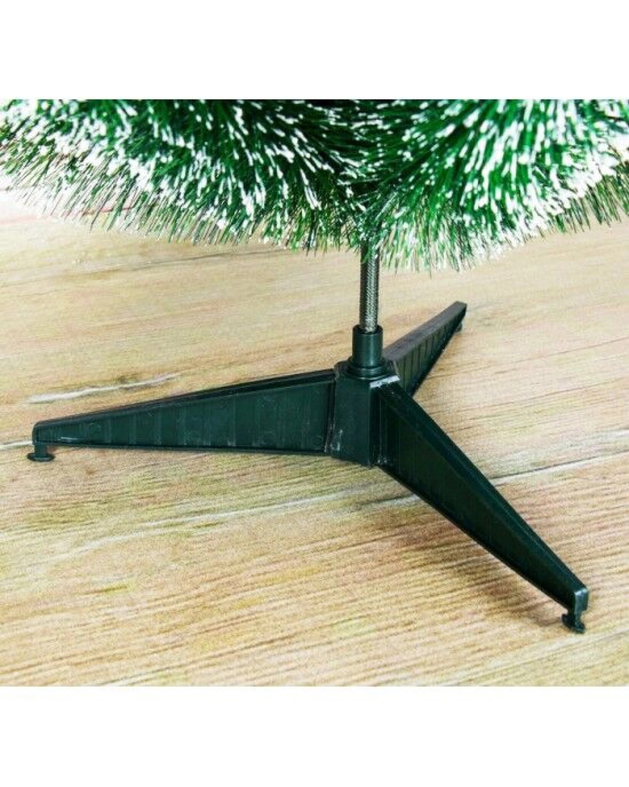 3 BR Home 210cm Snowy Artificial Christmas Tree w/ Sturdy Stand Xmas, 3 of 3