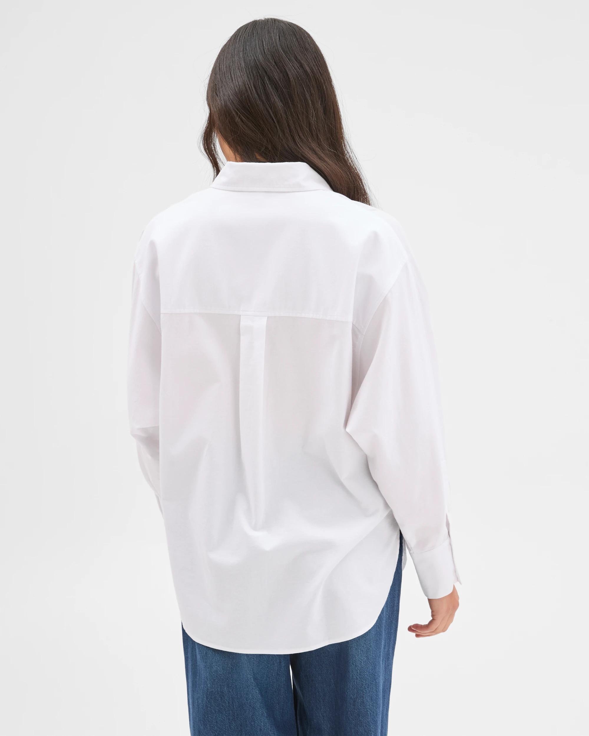 6 Target Woman Australian Cotton Batwing Shirt WHITE, 6 of 7