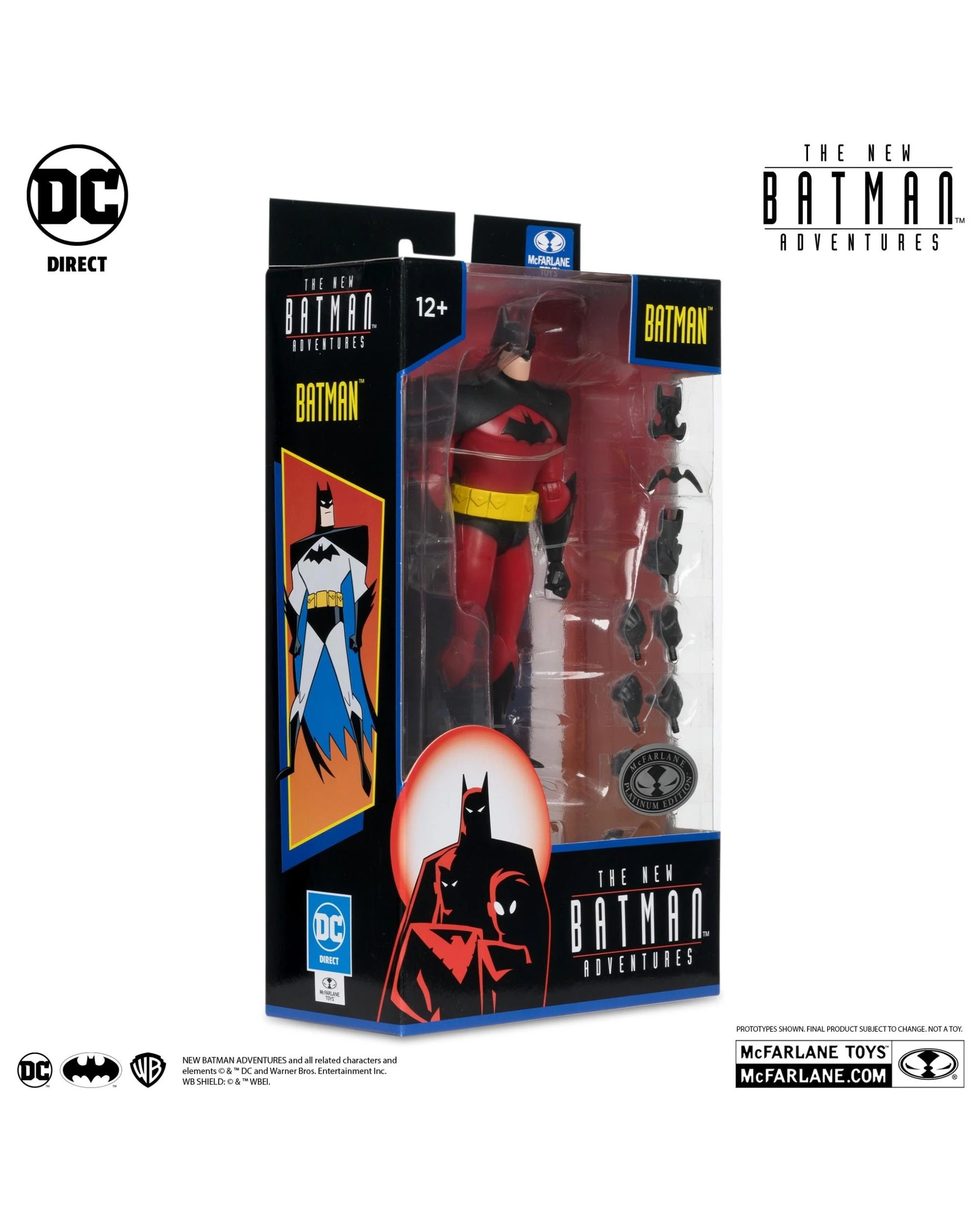 5 DC Direct The New Adventures Of Batman Platinum Edition 6 inch Scale Action Figure, 5 of 6