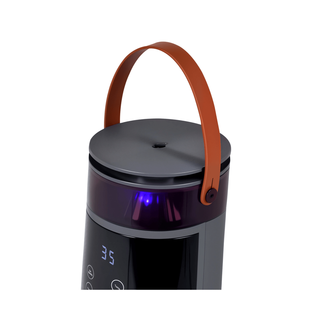 4 ADVWIN 2000W Ceramic Heater with Humidifier Remote Control Black, 4 of 7