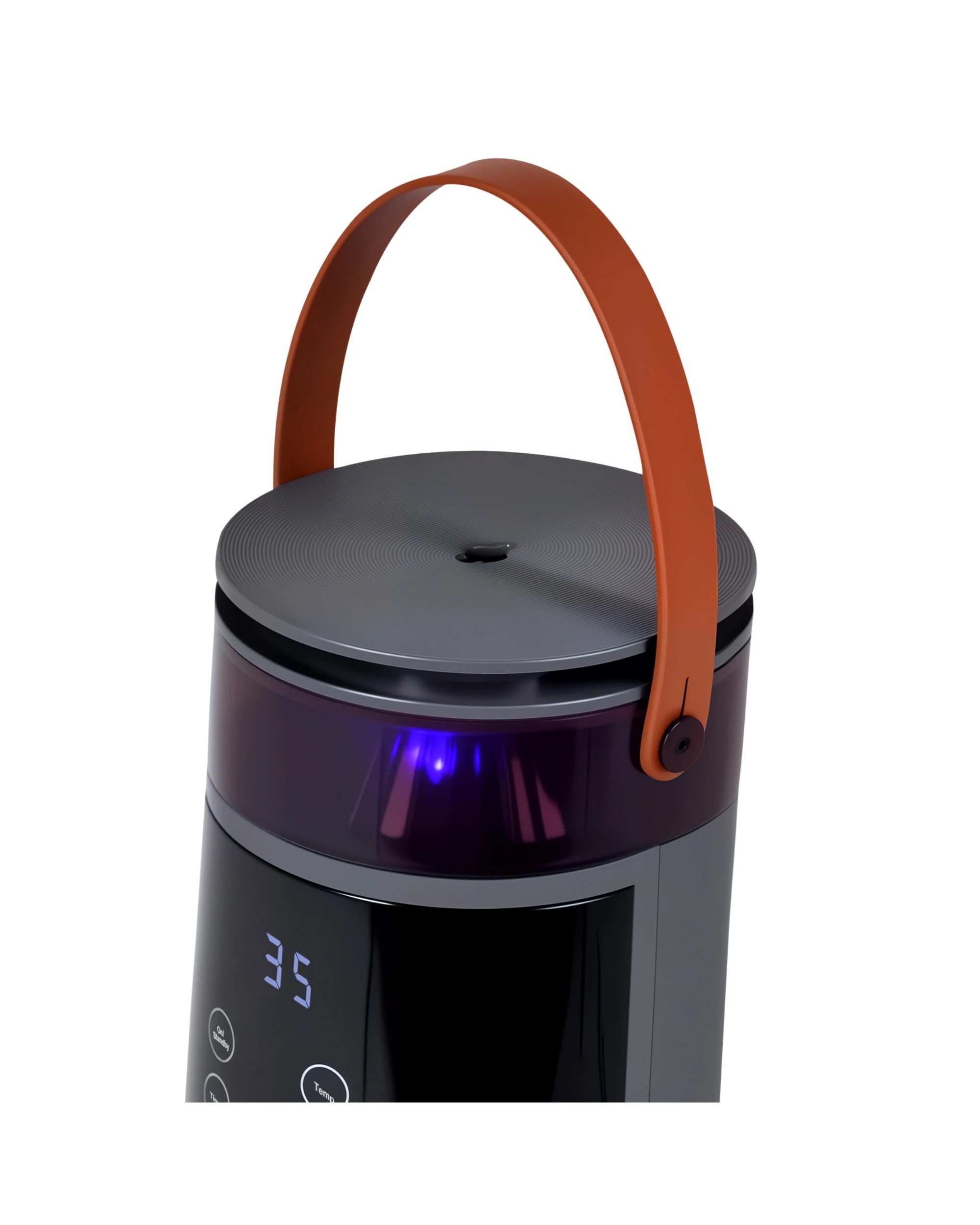 4 ADVWIN 2000W Ceramic Heater with Humidifier Remote Control Black, 4 of 7