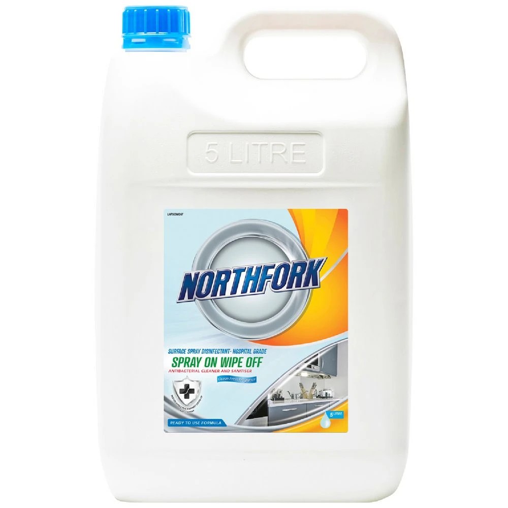 1 Northfork Spray On Wipe Off Surface Cleaner 5L, 1 of 1