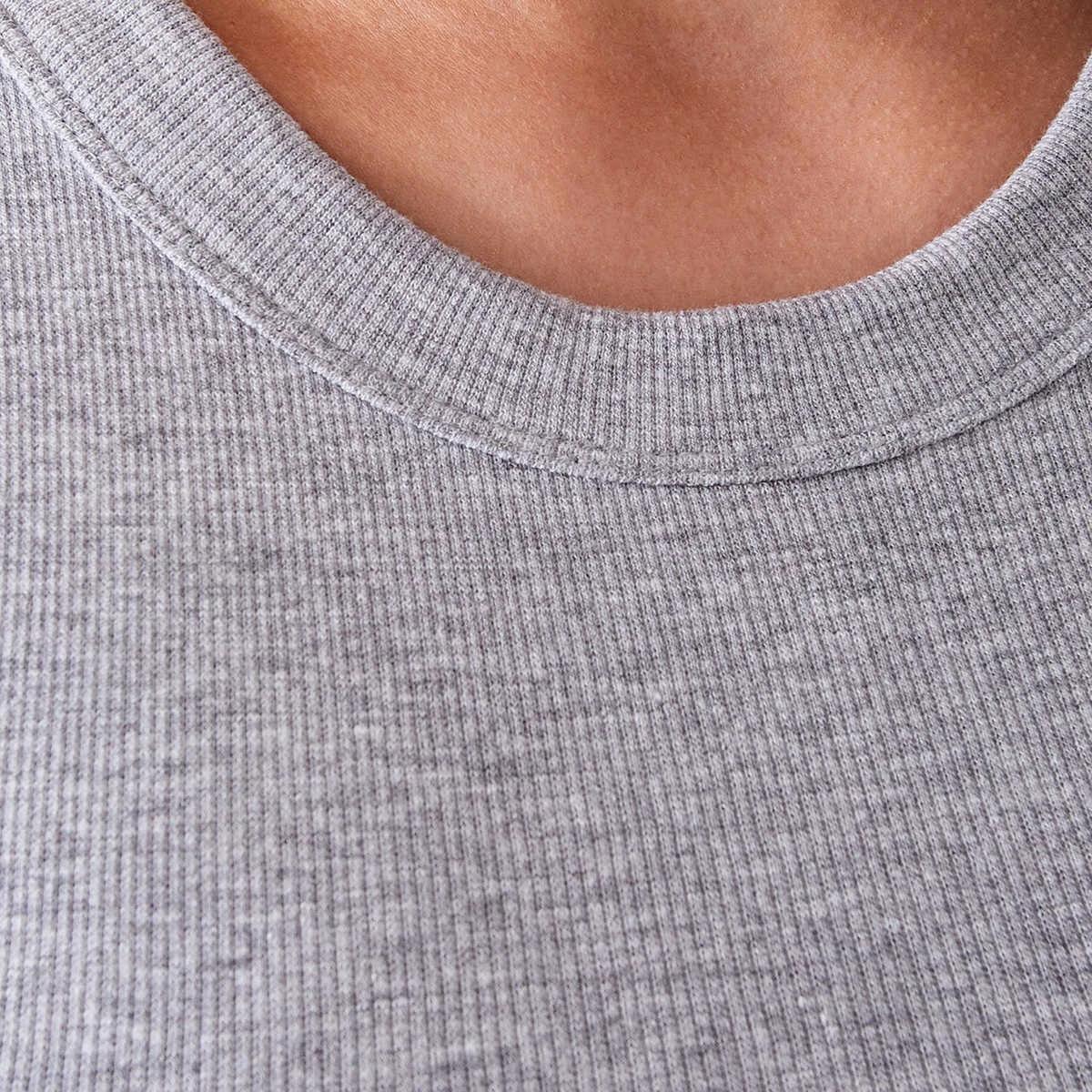 5 Sleeveless Rib Tank Ash Marl, 5 of 6