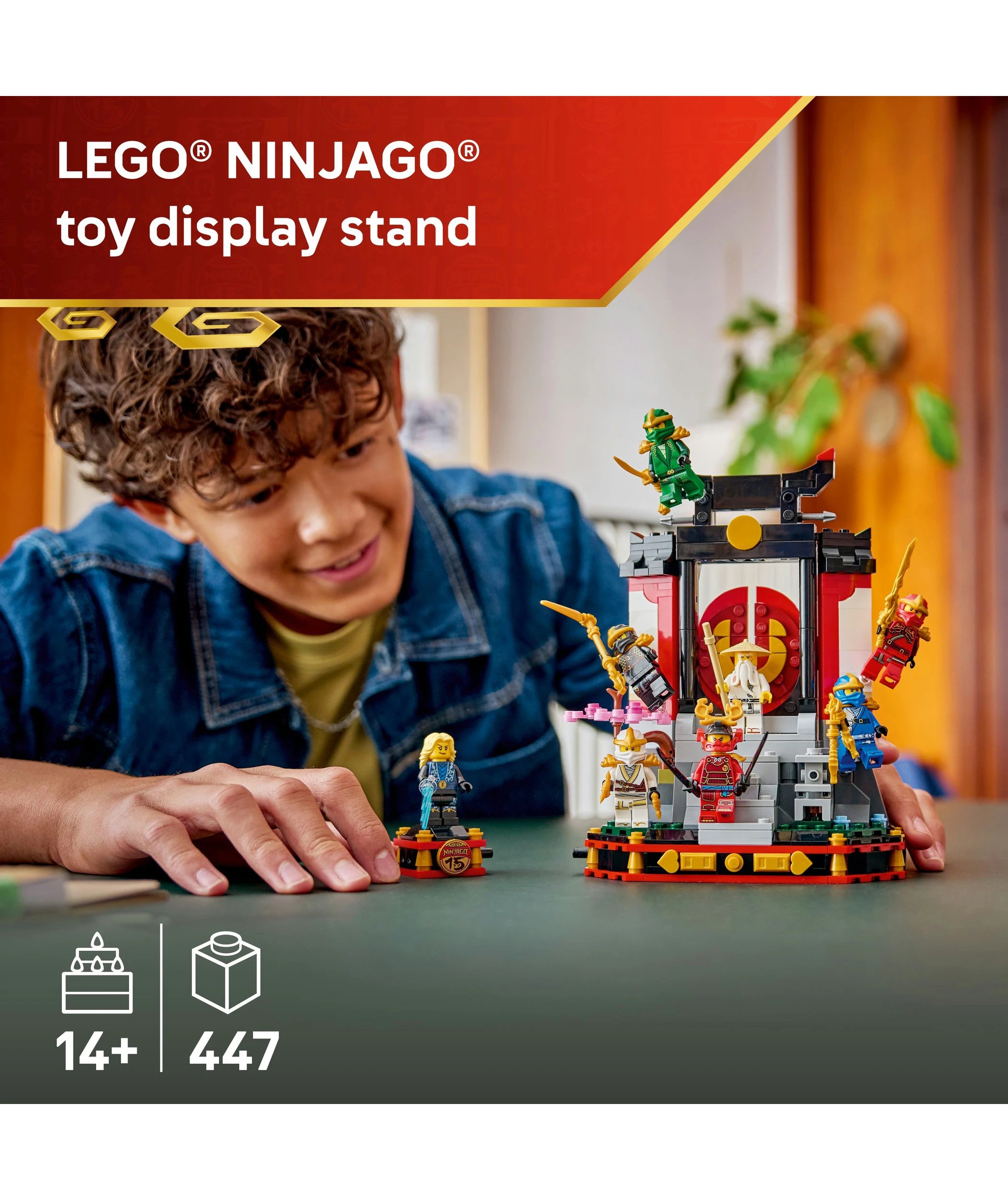 3 LEGO NINJAGO Ninja Character Display 15th Anniversary 71866, 3 of 10