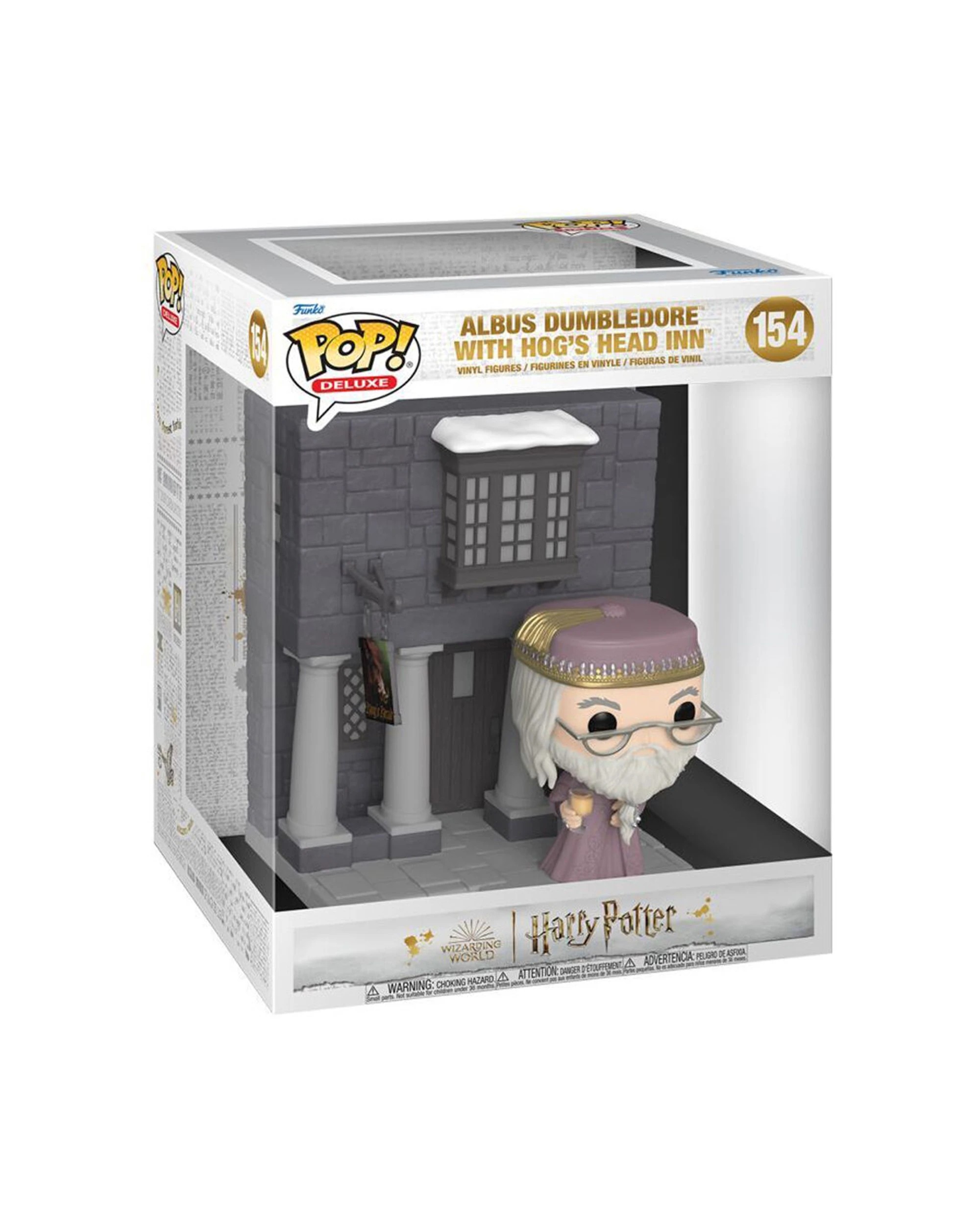 2 Harry Potter Albus Dumbledore With Hogs Head Inn Pop Deluxe Figure 17.3cm - Multi, 2 of 4