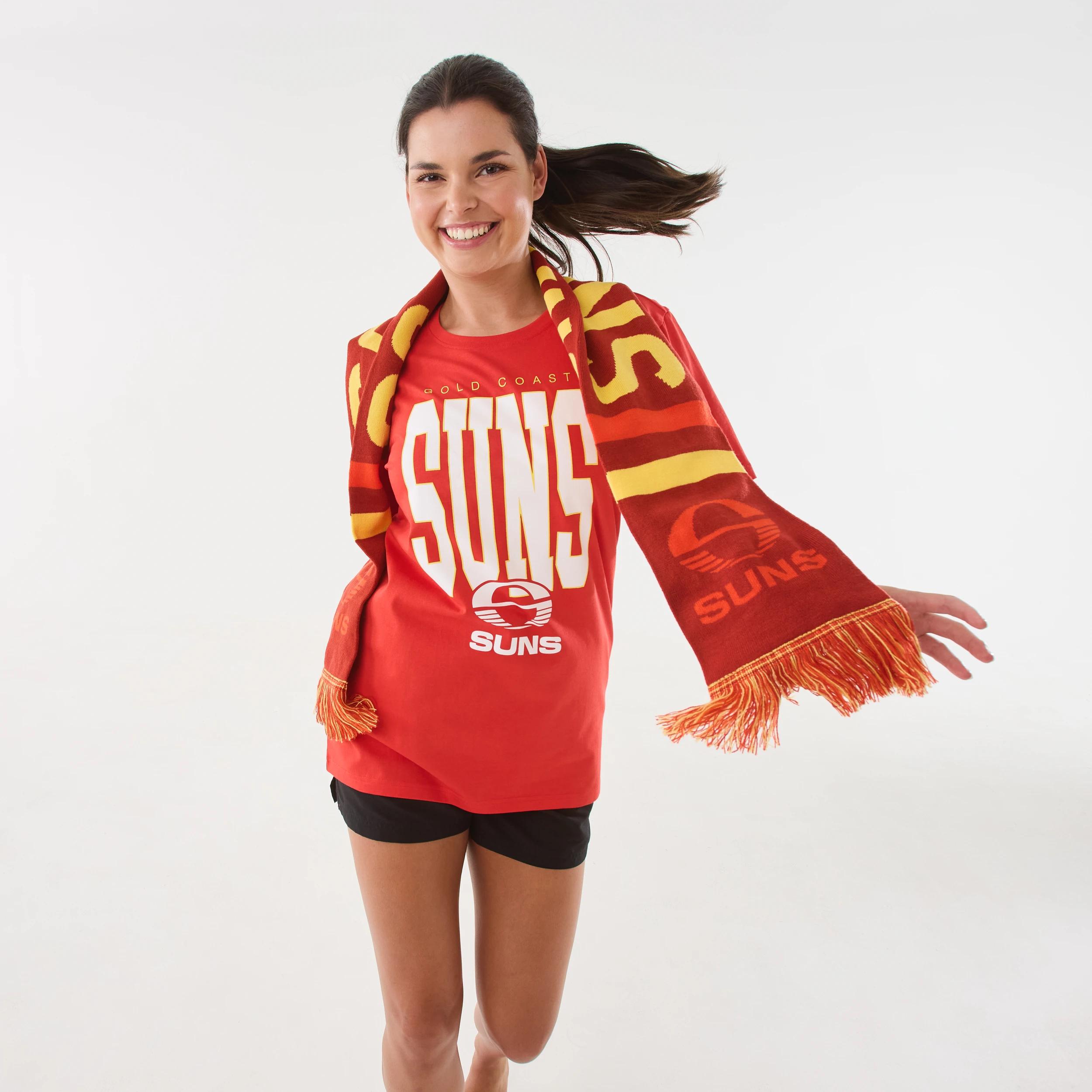 4 Official AFL Adult Scarf Gc Suns, 4 of 4
