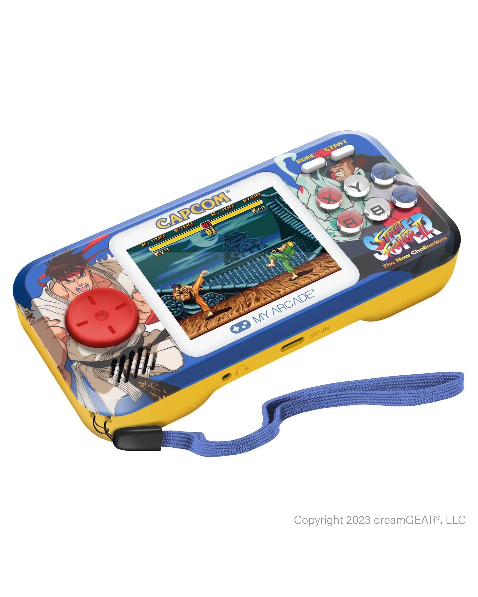 3 My Arcade Super Street Fighter II Pocket Player Pro, 3 of 10